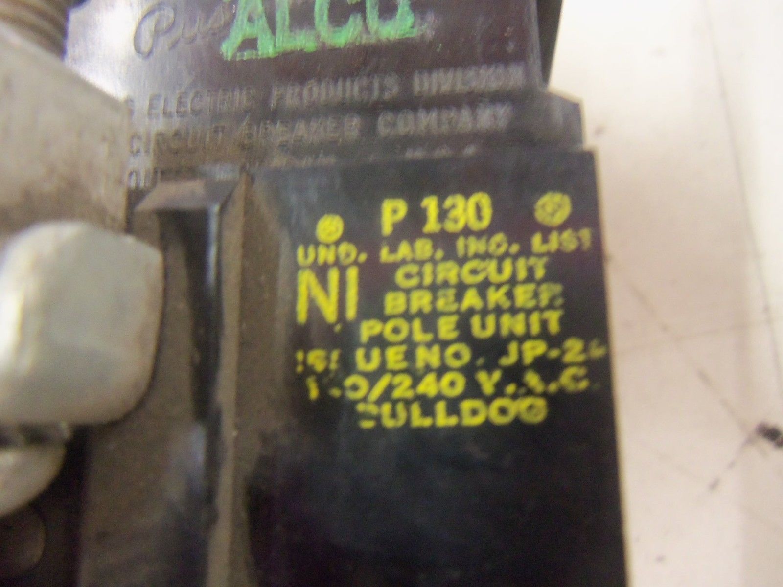 LOT OF 3 PUSHMATIC BULLDOG P130 CIRCUIT BREAKER *NEW NO BOX*