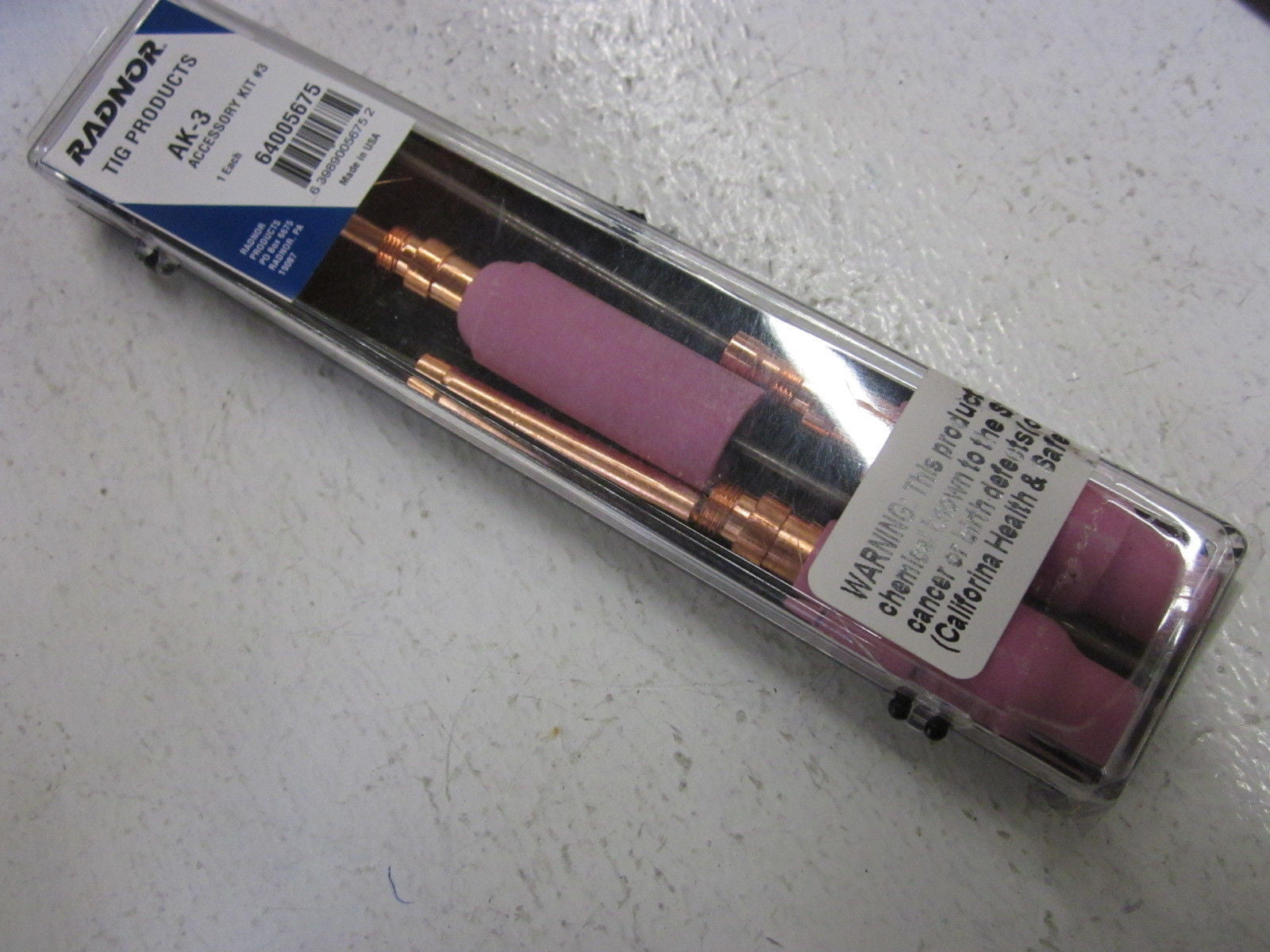 RADNOR ACCESSORY KIT 3. AK-3 *NEW IN BOX*