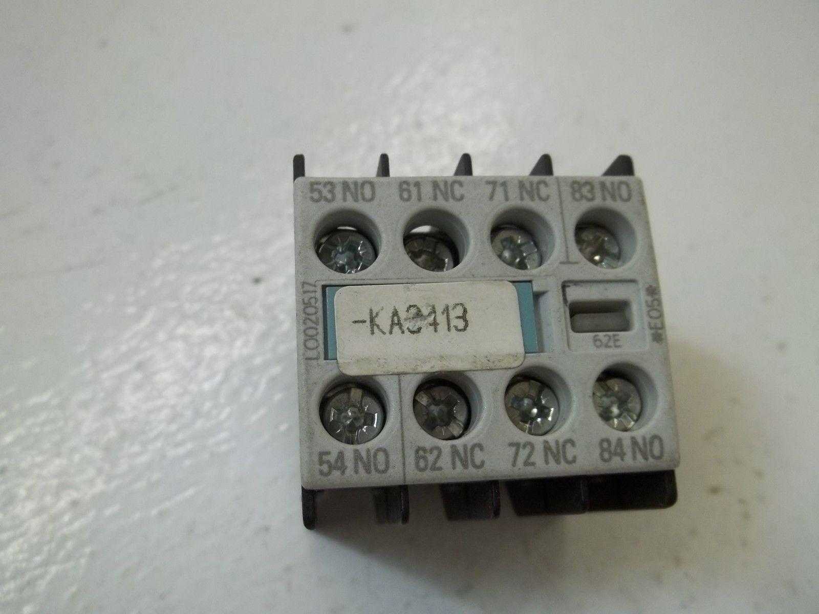 LOT OF 3 SIEMENS 3RH1911-1GA22 *USED*