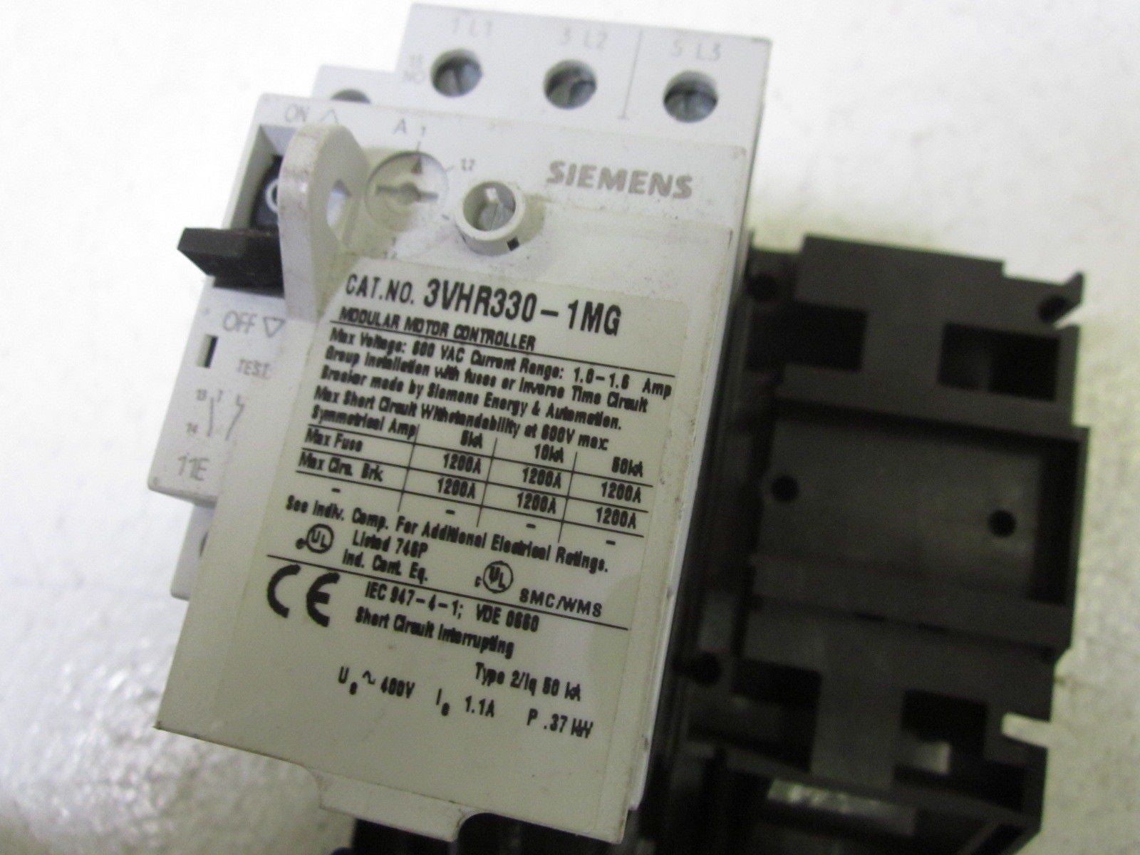 SIEMENS CRL0F3022 24V MOTOR STARTER/CONTROLLER *NEW NO BOX*
