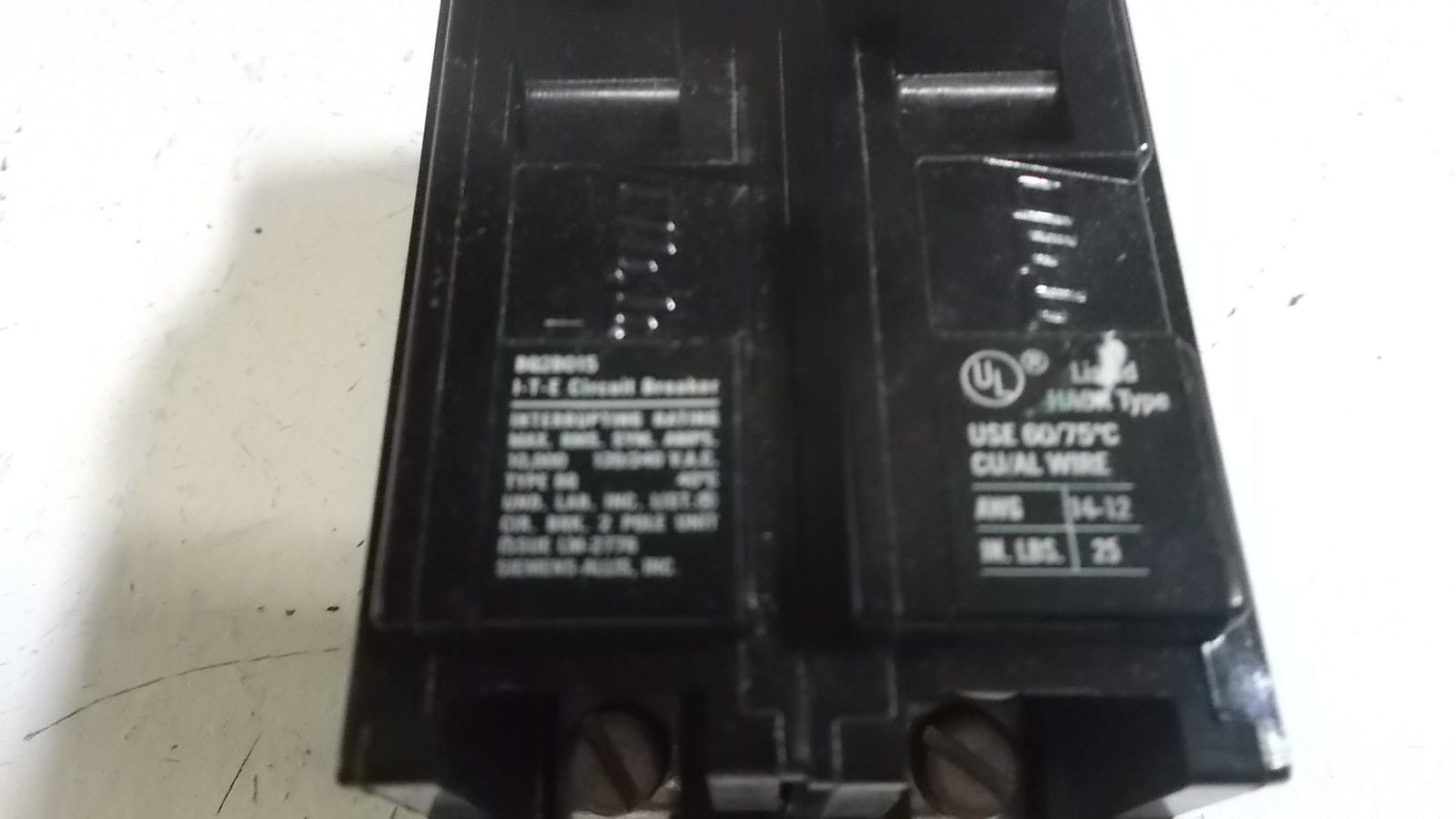 SIEMENS BQ2B015 CIRCUIT BREAKER *NEW NO BOX*