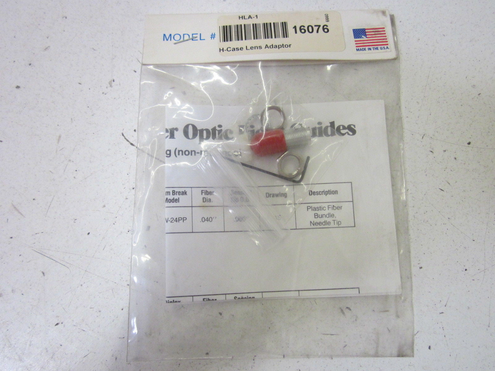 LOT OF 3 TRI-TRONICS 16067 H-CASE LENS ADAPTOR *NEW IN A FACTORY BAG*