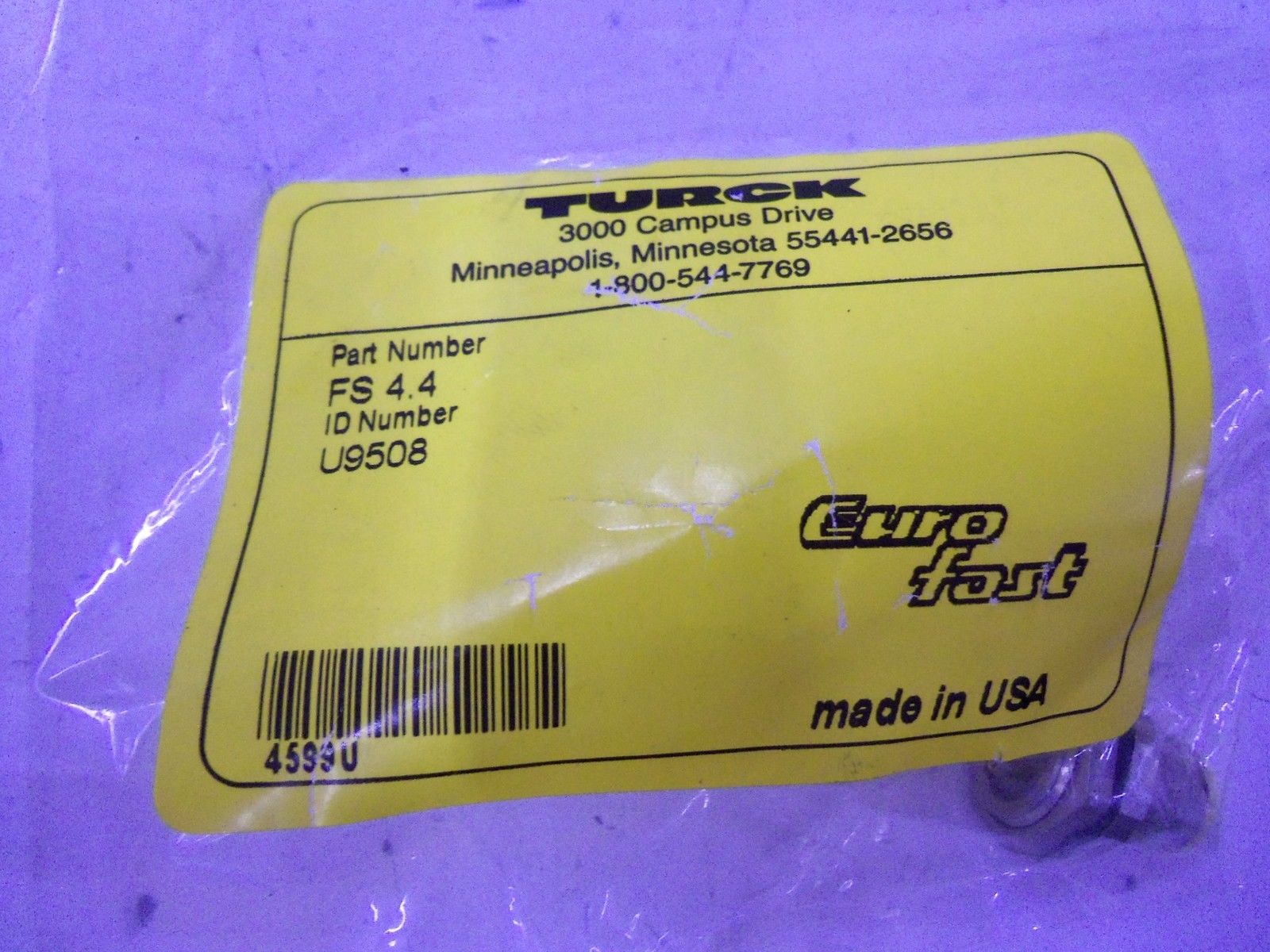 LOT OF 3 TURCK FS 4.4 *NEW IN BAG*
