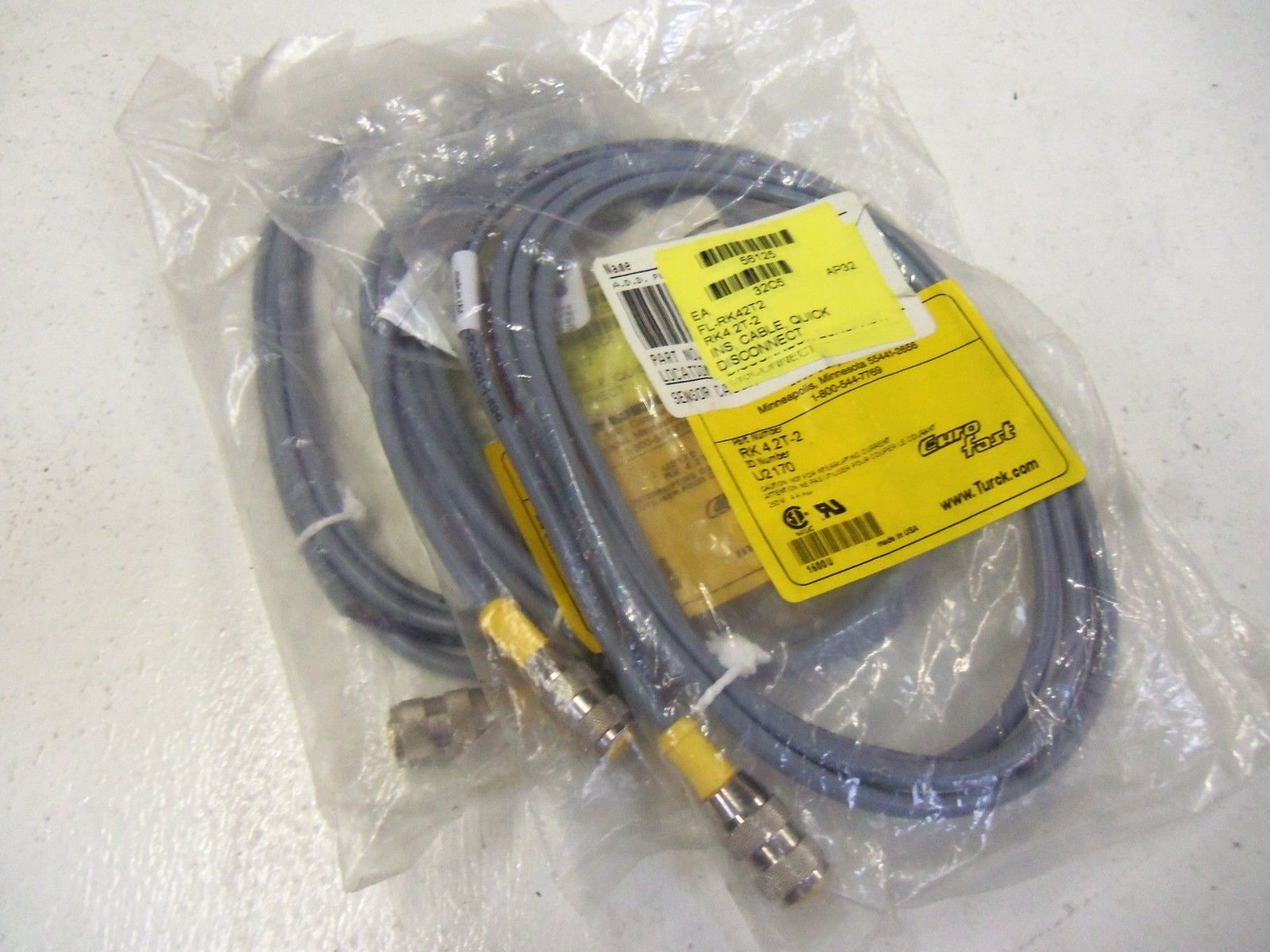 LOT OF 3 TURCK RK4.2T-2 * NEW IN FACTORY BAG *