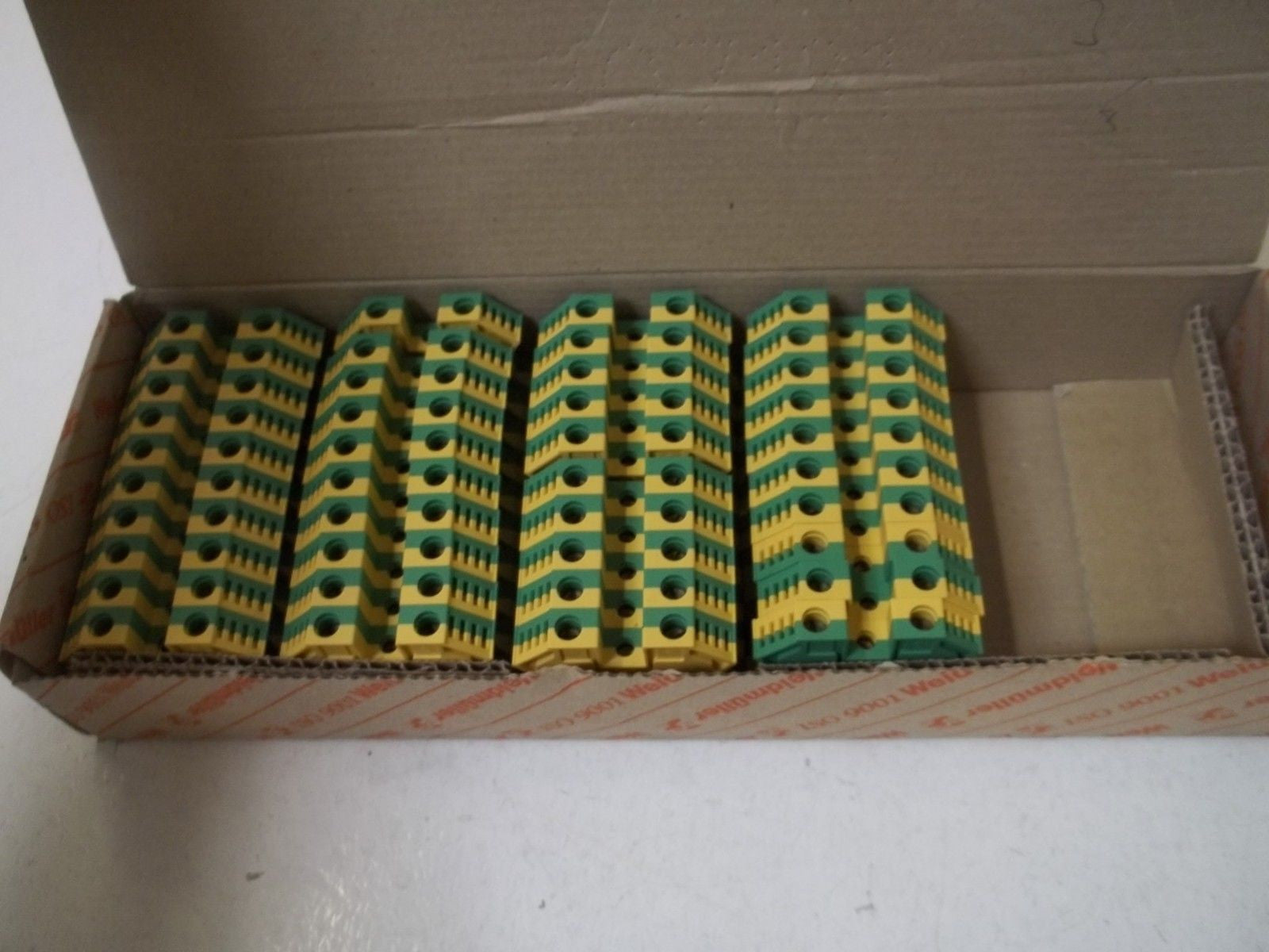 LOT OF 40 WEIDMULLER 1010300000 WPE 10 *NEW IN BOX*
