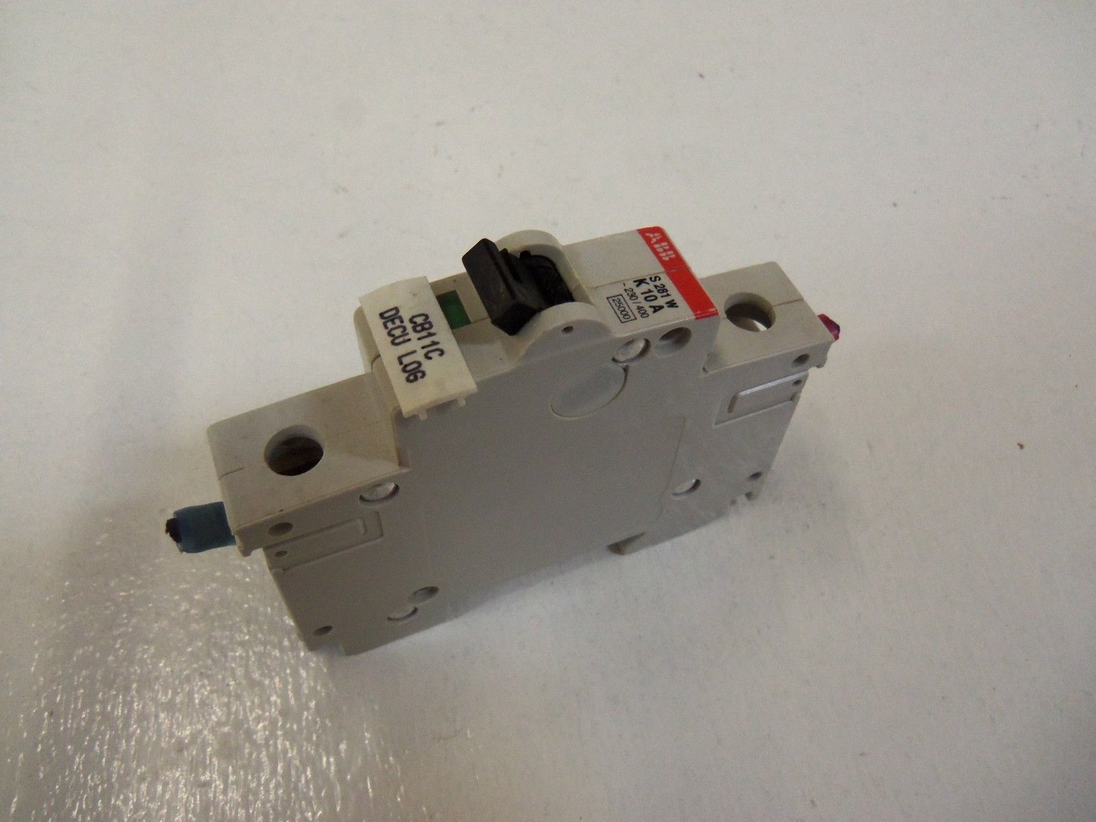 LOT OF 4 ABB  S281WK10A *USED*