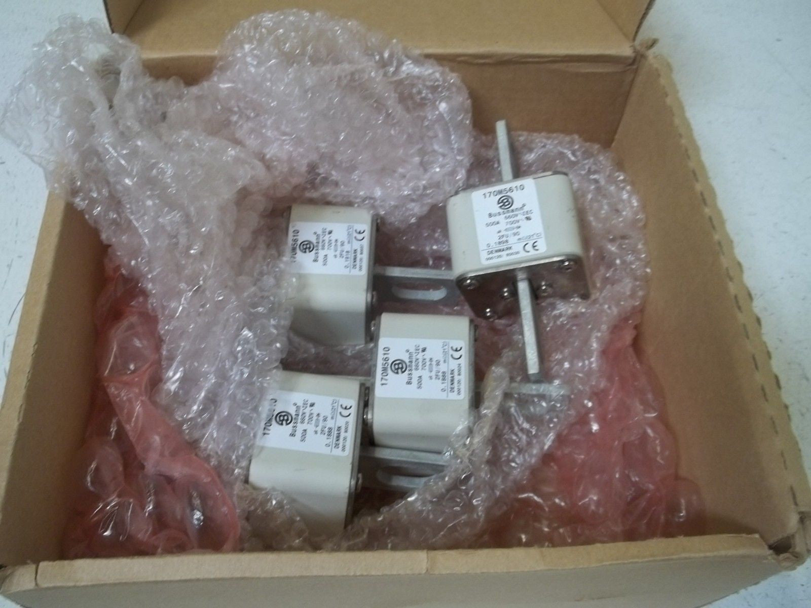 LOT OF 4 ALLEN BRADLEY 2364-SPE10A SER.A POWER FUSE:F CURR. CODE *NEW IN A  BOX*