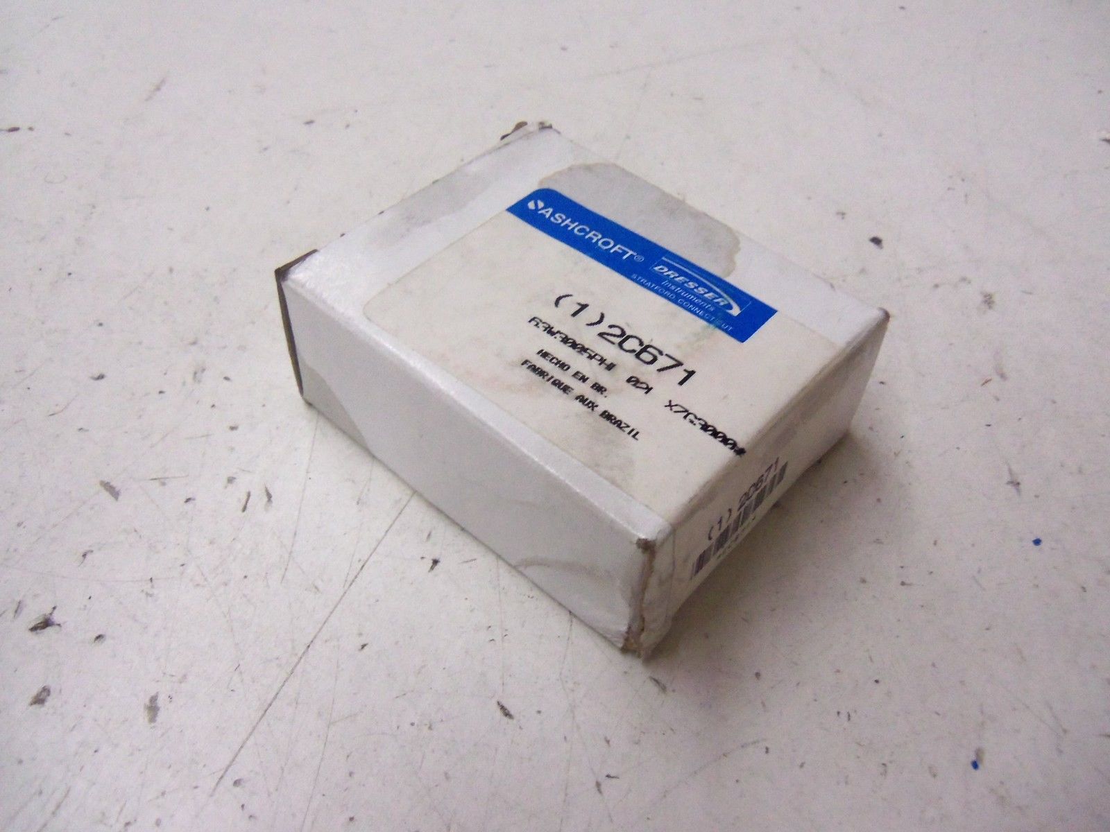 ASHCROFT 63W3005PHL02LXZG-3000# PRESSURE GAUGE 0-3000 PSI *NEW IN BOX*