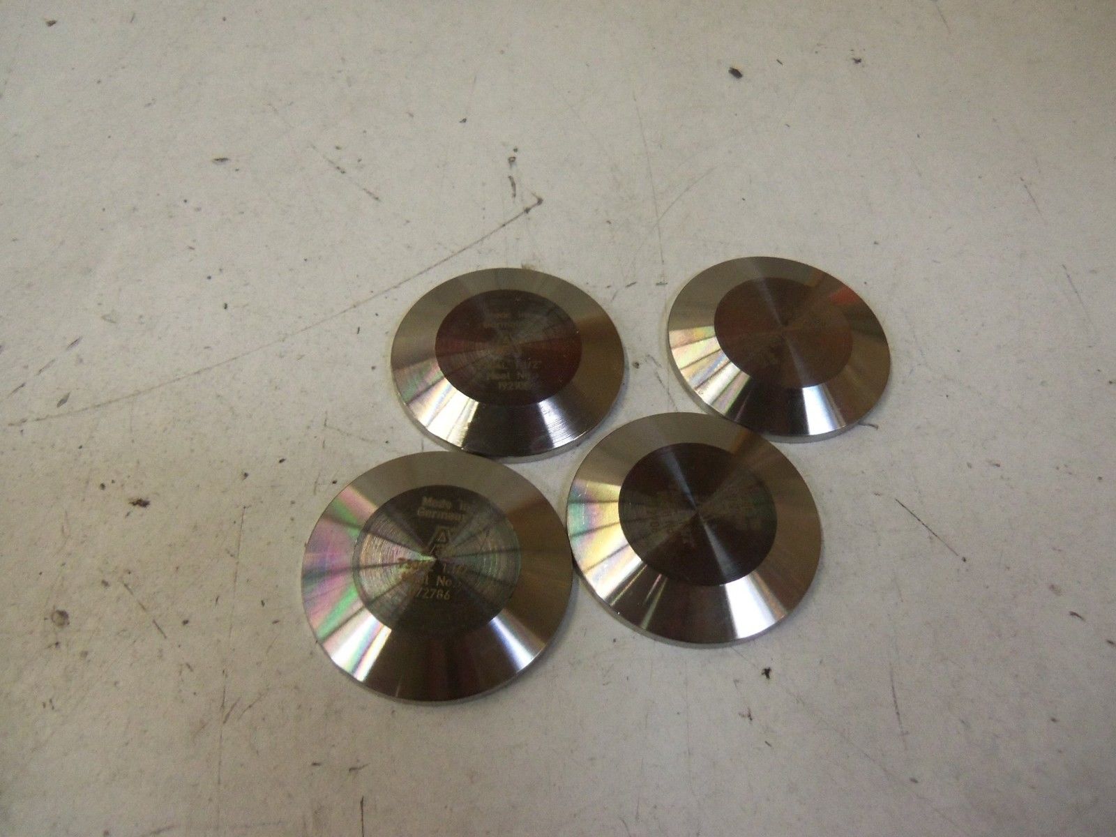LOT OF 4 A T304L 1.1/2" *NEW NO BOX*