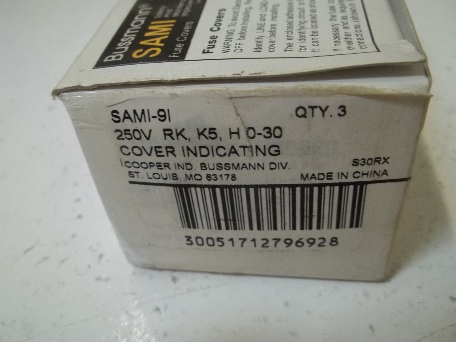 LOT OF 4 BUSSMANN SAMI-9I *NEW IN BOX*