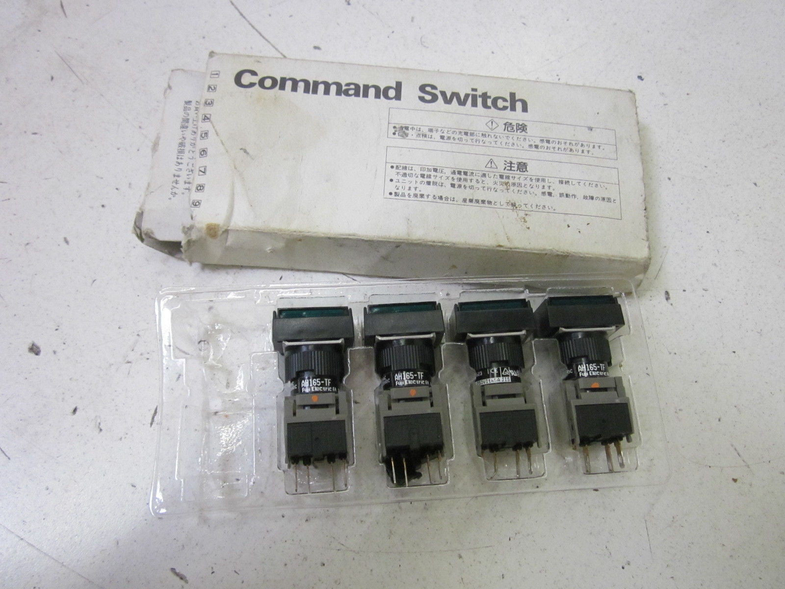 LOT OF 4 COMMAND SWITCH AH164-TF *NEW IN BOX*