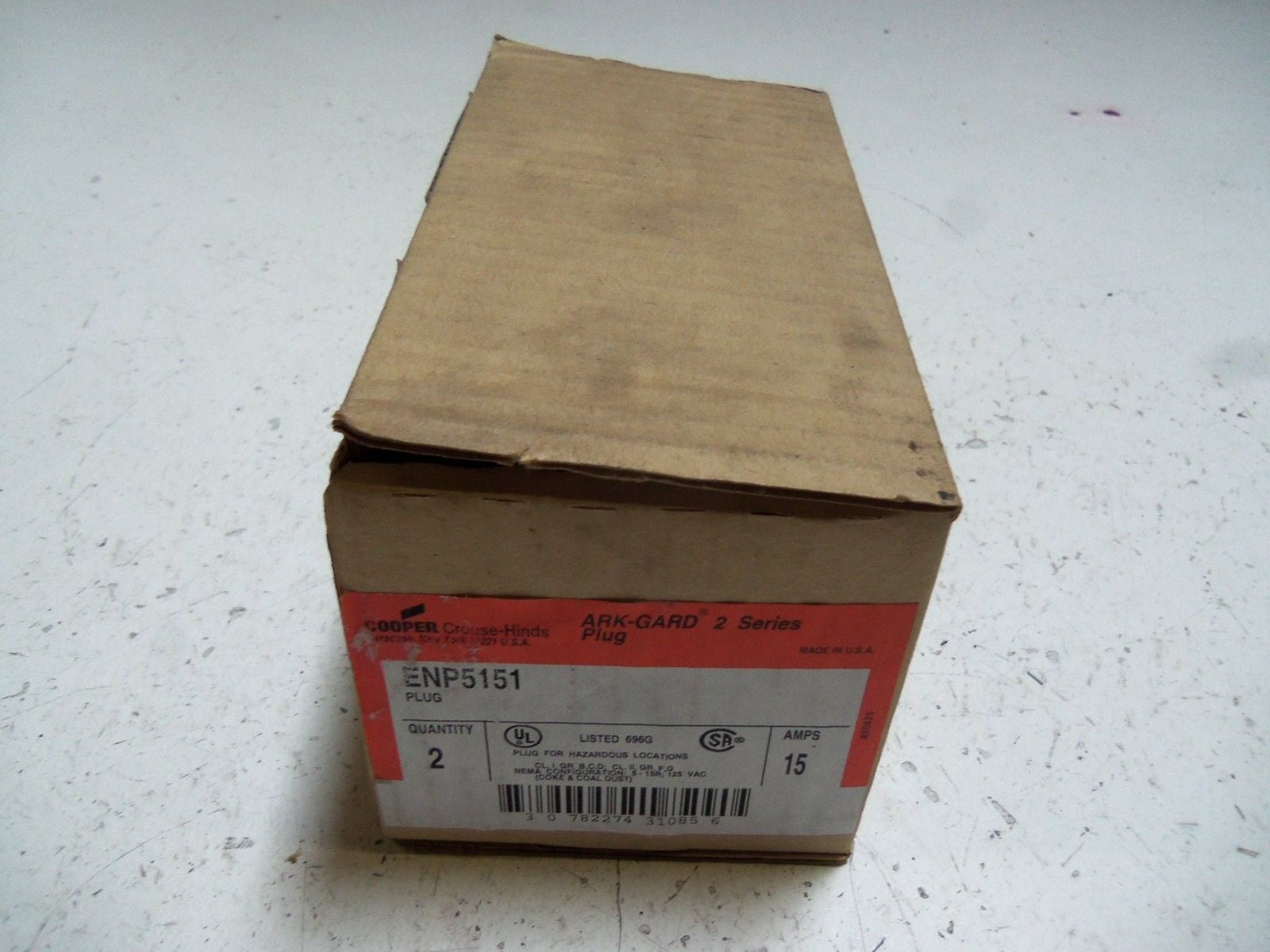 LOT OF 4 CROUSE-HINDS ENP5151 HAZARDOUS AREA PLUG *NEW IN BOX*