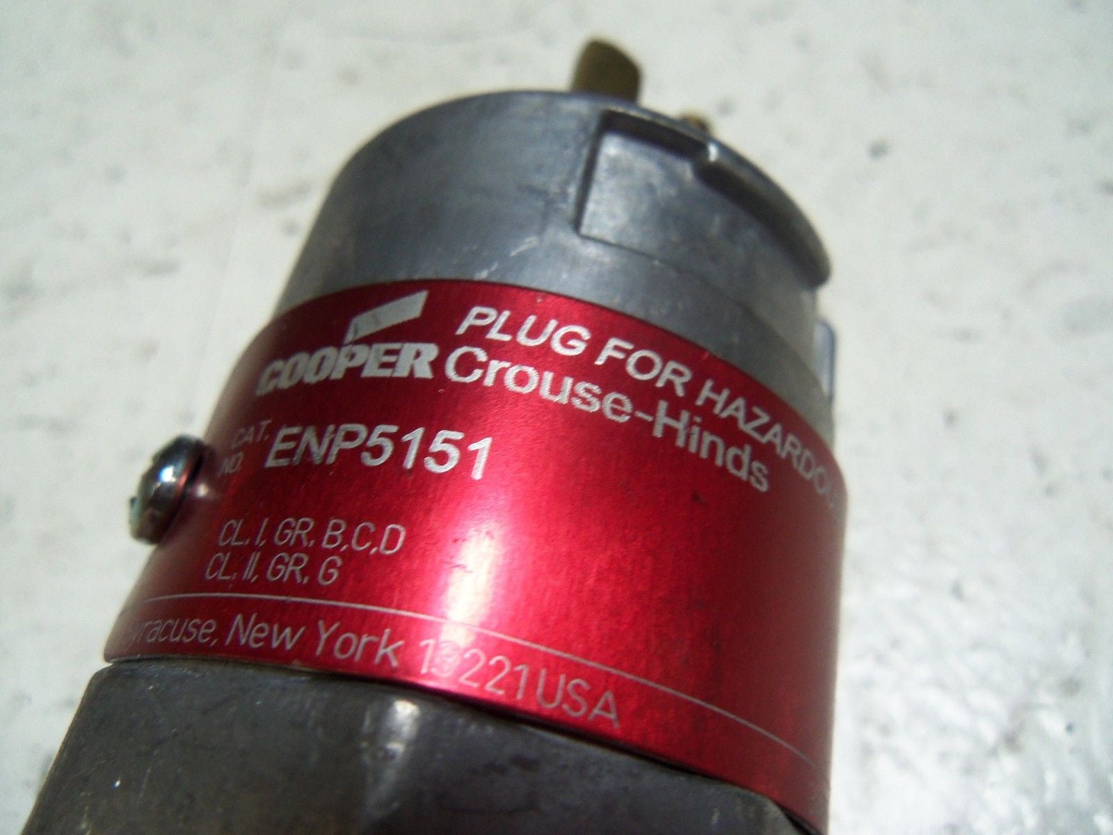 LOT OF 4 CROUSE-HINDS ENP5151 HAZARDOUS AREA PLUG *NEW IN BOX*