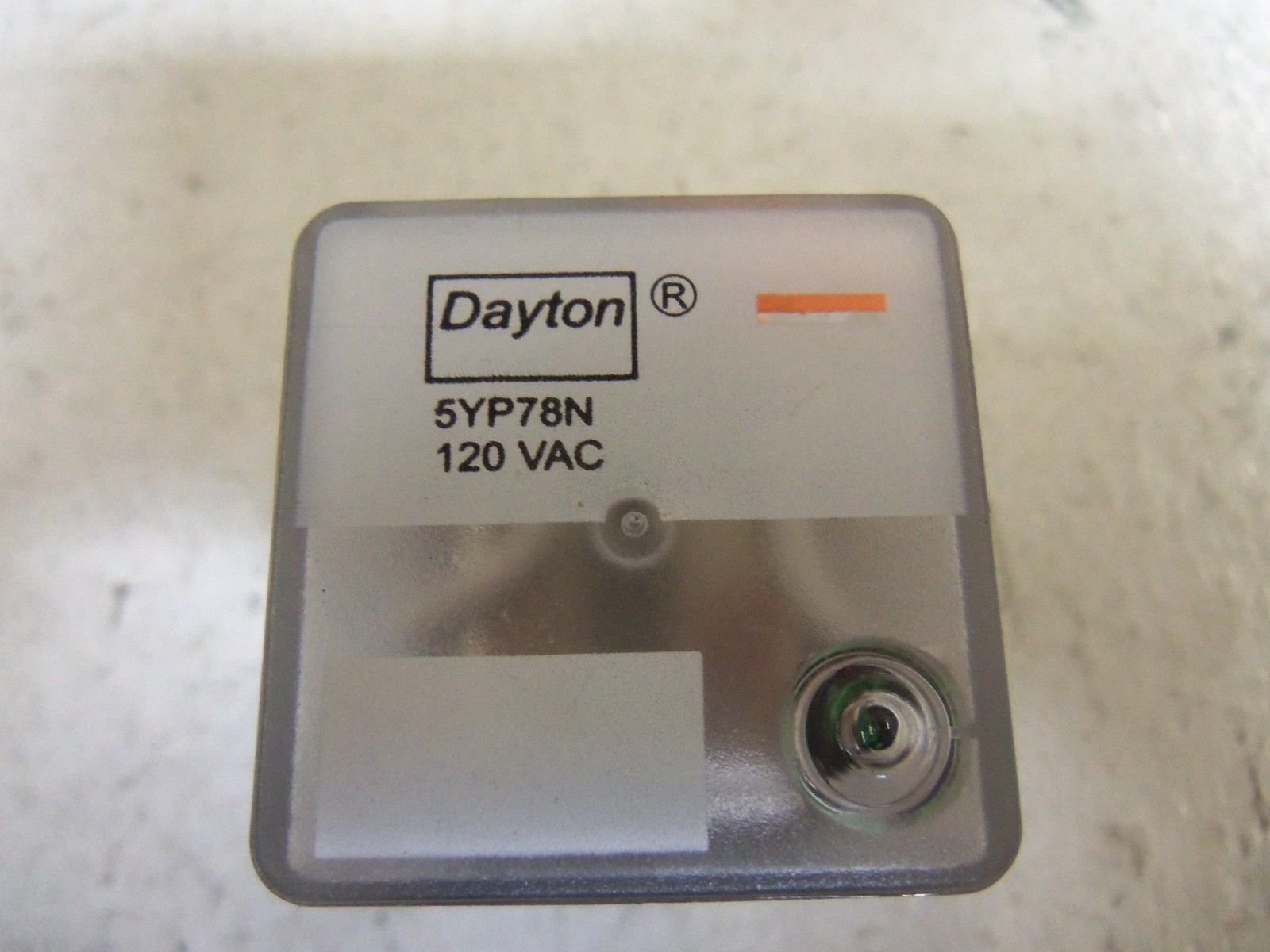 DAYTON 5YP78N RELAY 120VAC *USED*
