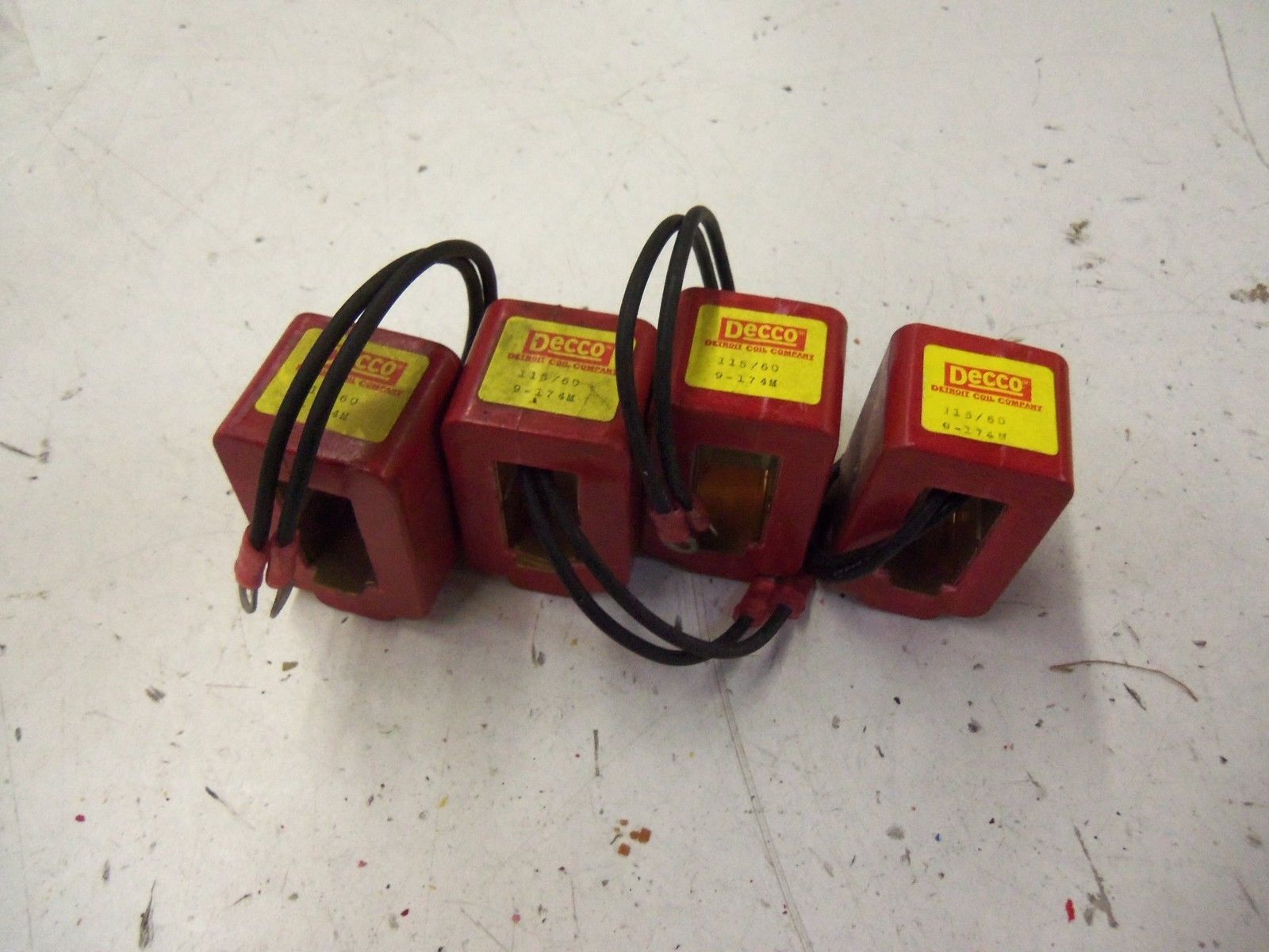 LOT OF 4 DECCO COIL 9-174M 115/ 60 V *NEW NO BOX*