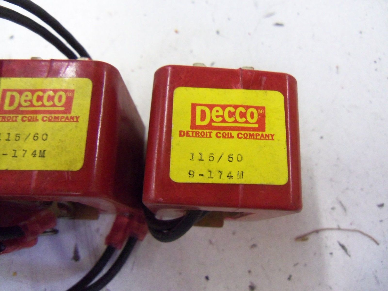 LOT OF 4 DECCO COIL 9-174M 115/ 60 V *NEW NO BOX*