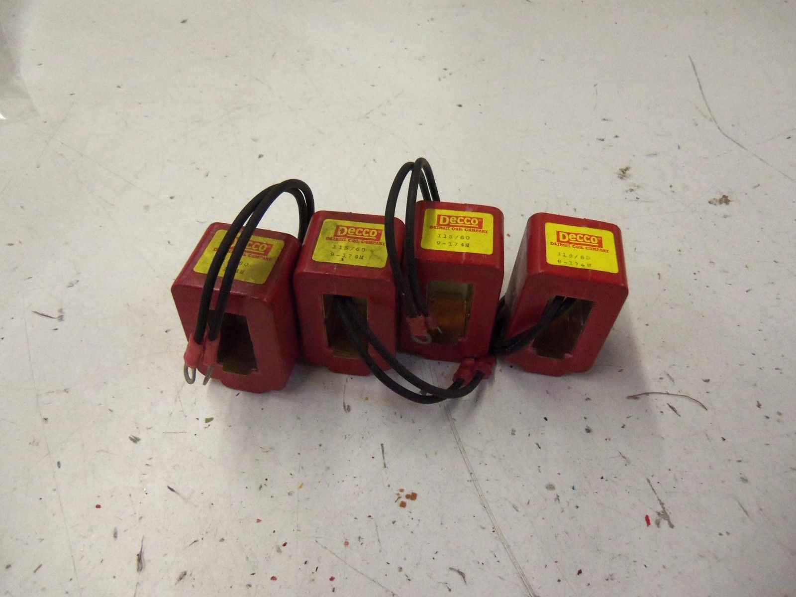 LOT OF 4 DECCO COIL 9-174M 115/ 60 V *NEW NO BOX*