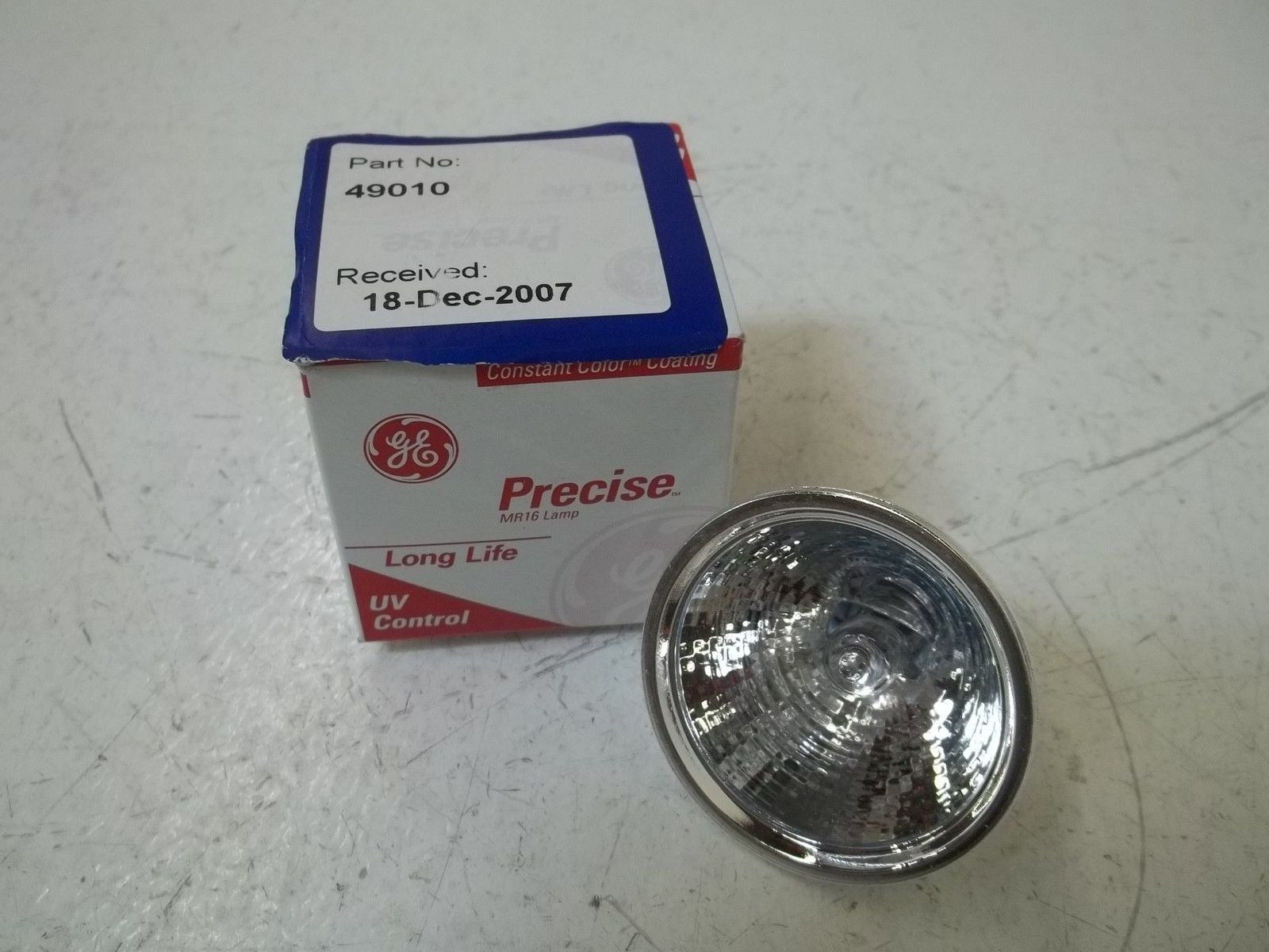 LOT OF 4 GENERAL ELECTRIC EYJ MR16 LAMP *NEW IN BOX*