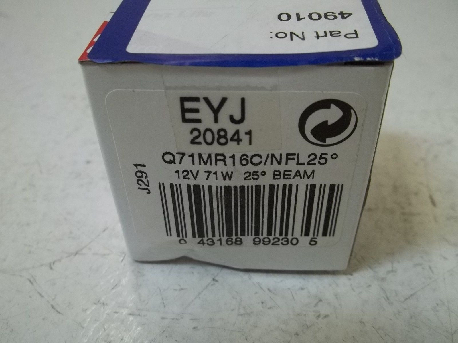 LOT OF 4 GENERAL ELECTRIC EYJ MR16 LAMP *NEW IN BOX*