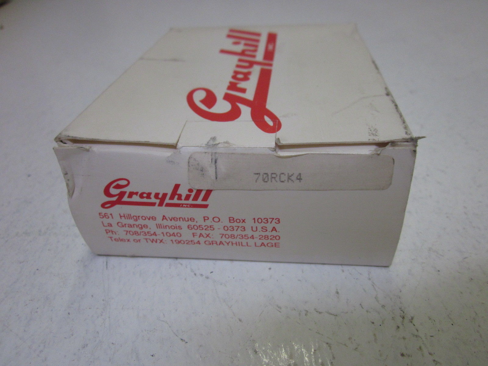 LOT OF 4 GRAYHILL 70RCK4 *NEW IN BOX*
