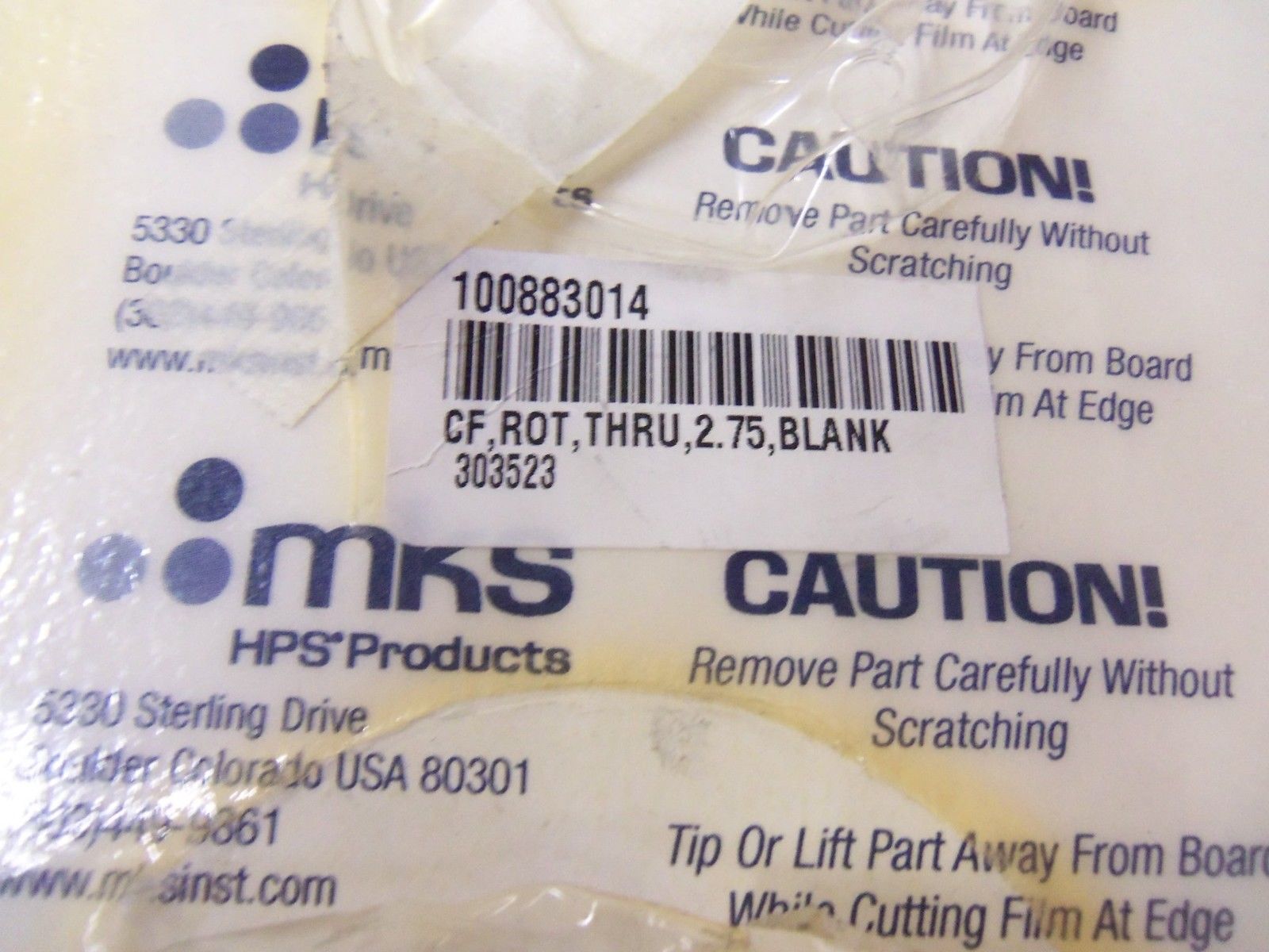 LOT OF 4 MKS HPS PRODUCTS 100883014 *ORIGINAL PACKAGE*