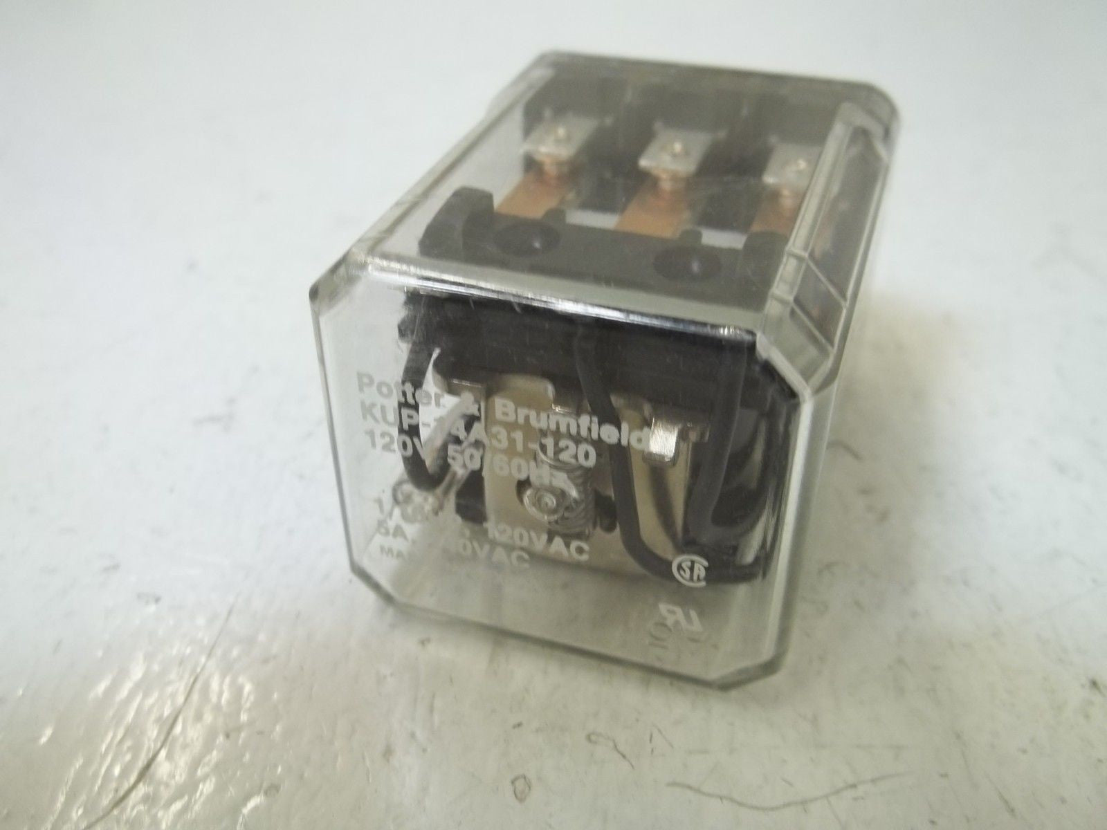 LOT OF 4 POTTER & BRUMFIELD KUP-14A13-120 RELAY *USED*