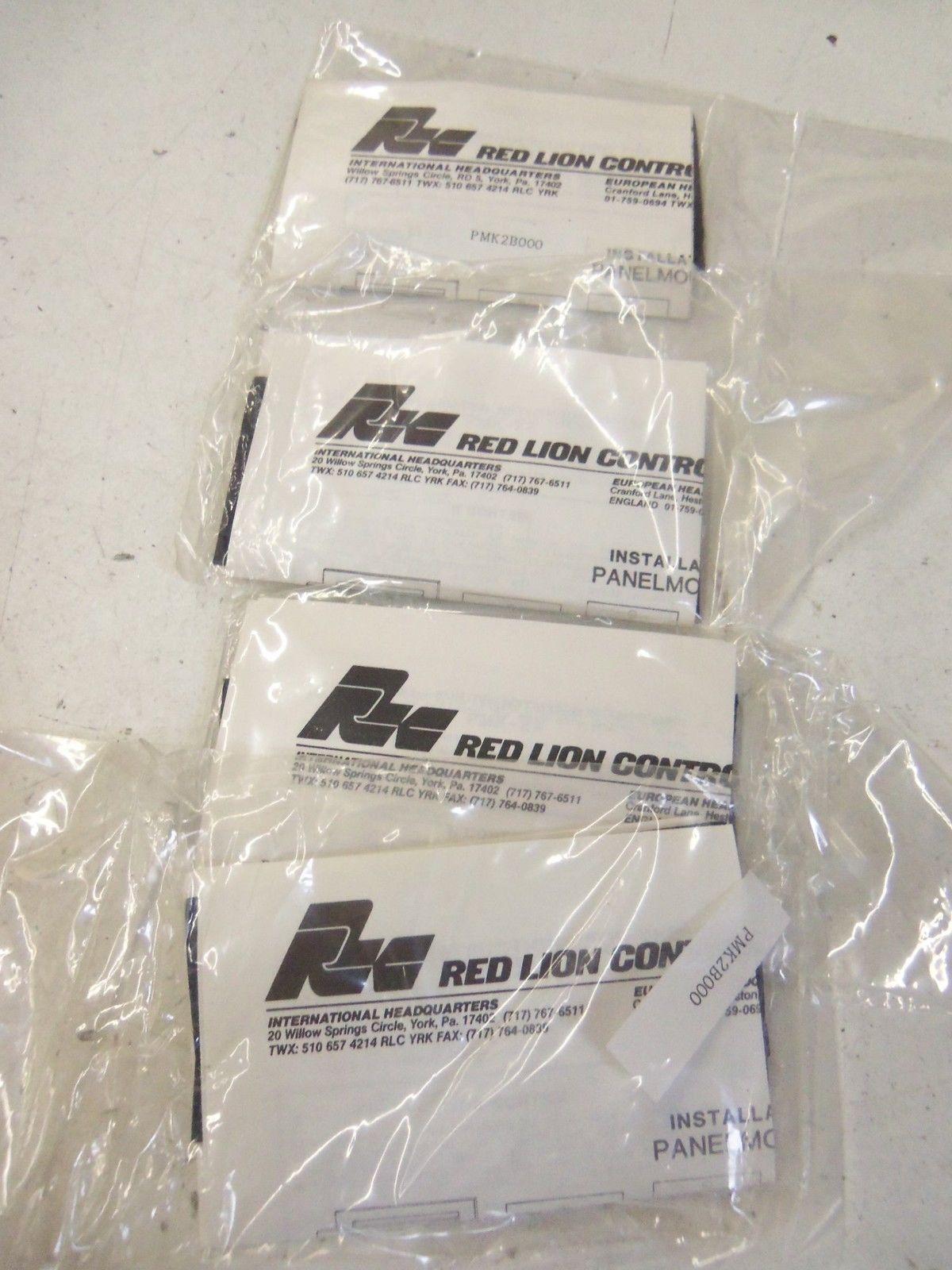 LOT OF 4 RED LION CONTROLS PMK2B000 *NEW IN BOX*