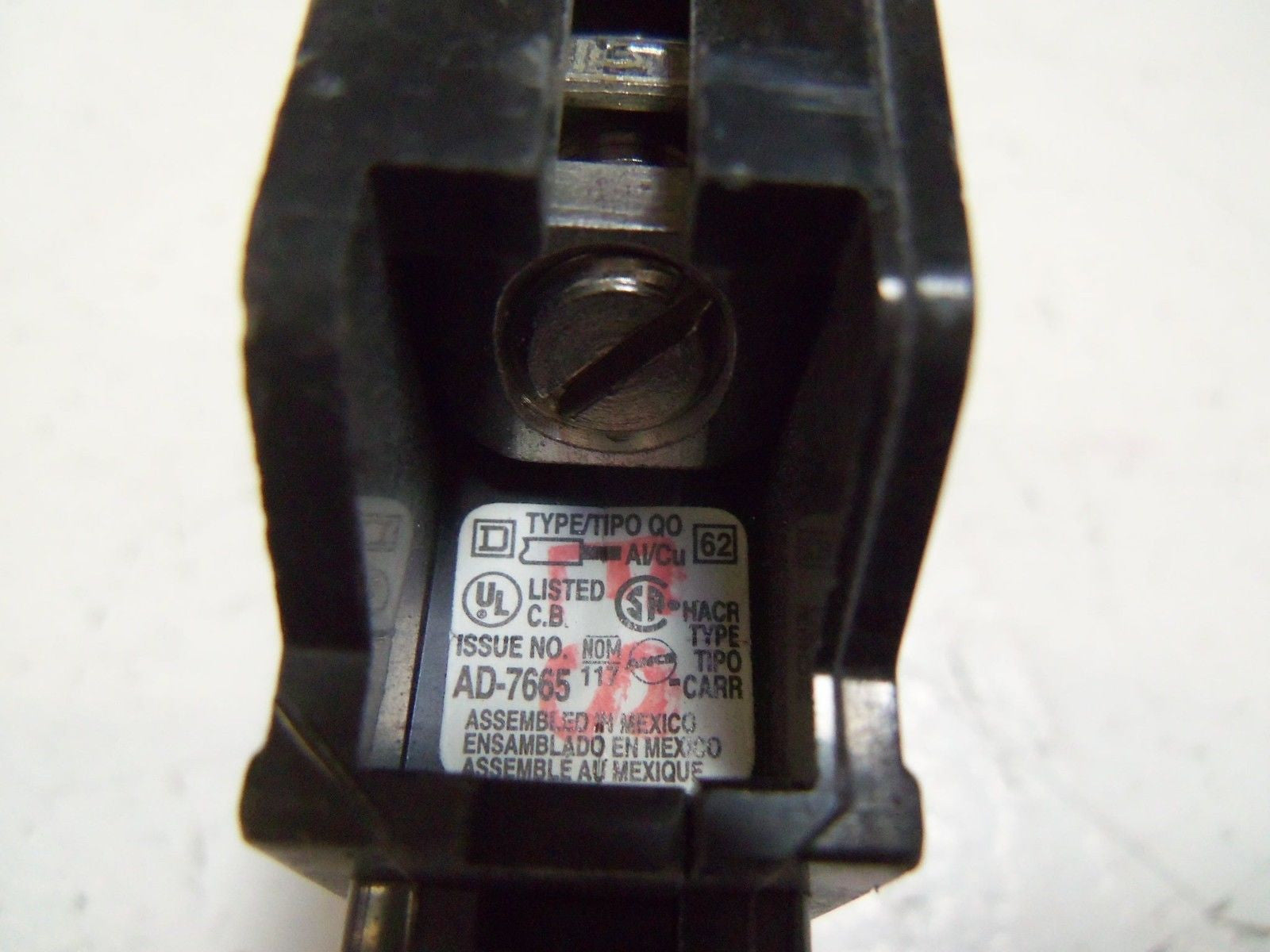 LOT OF 4 SQUARE-D QO-150 CIRCUIT BREAKER *USED*