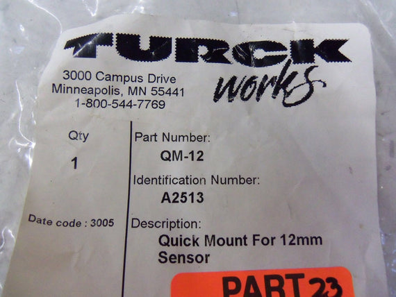 LOT OF 4 TURCK QM-12 *NEW IN BAG*