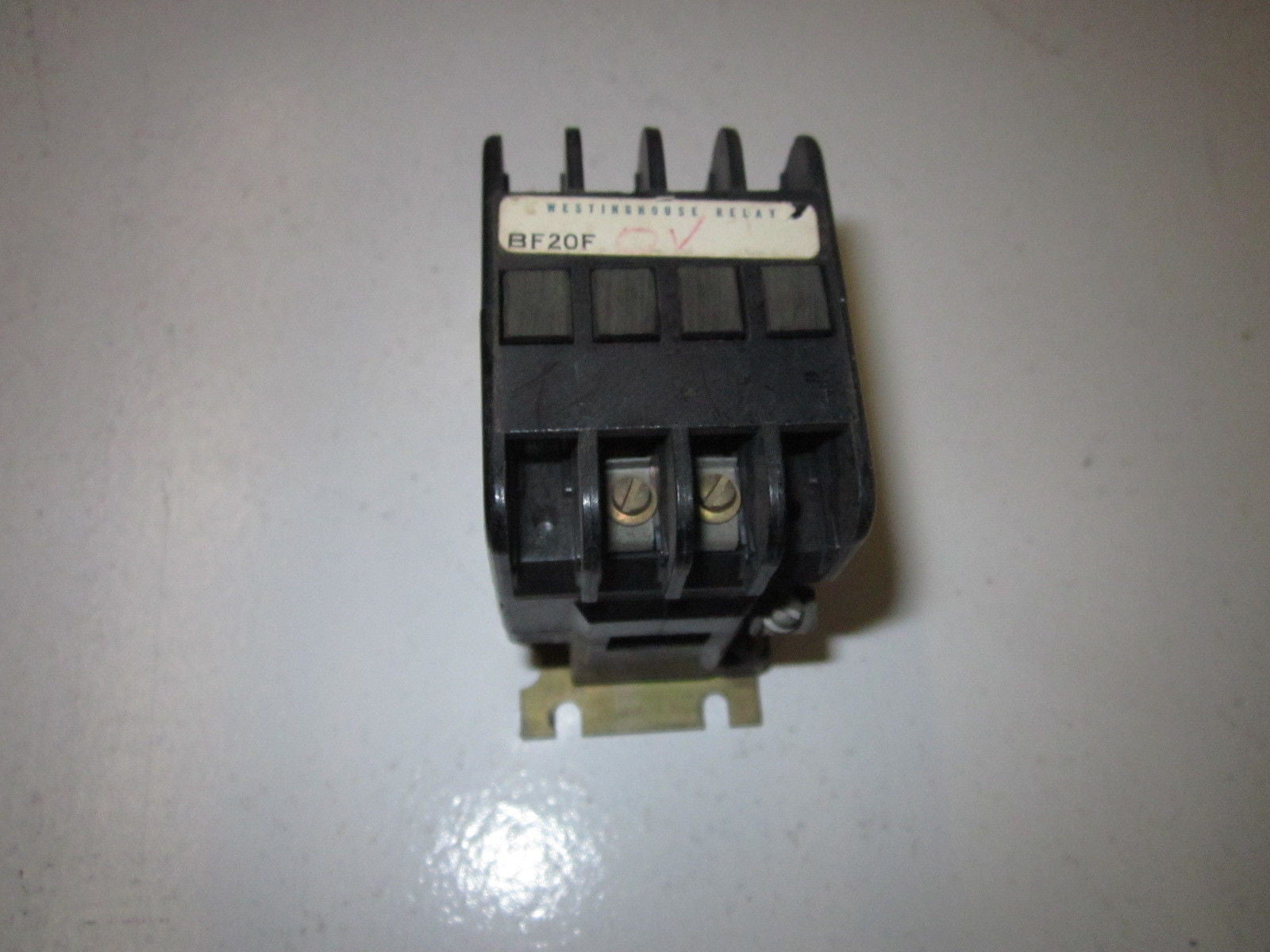 LOT OF 4 WESTINGHOUSE ELECTRIC BF20F RELAY 300AC *USED*