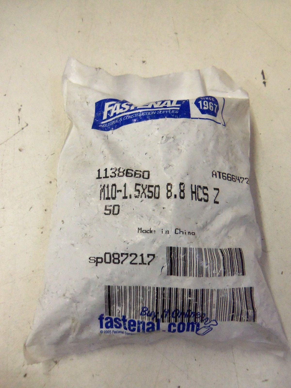 LOT OF 50 FASTENAL 1138660 *NEW IN FACTORY BAG*