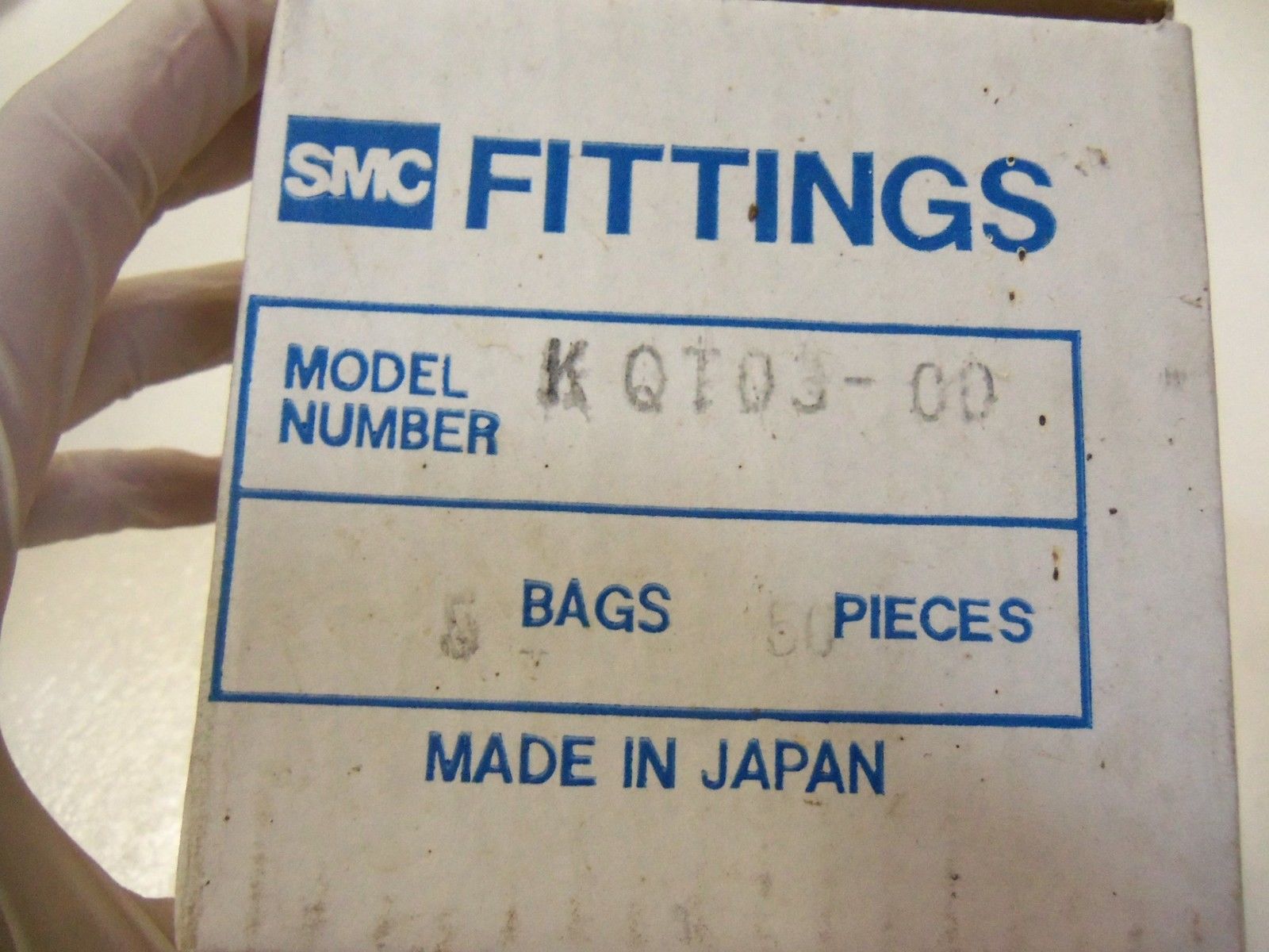 LOT OF 50 SMC KQT03-00 *NEW IN BOX*