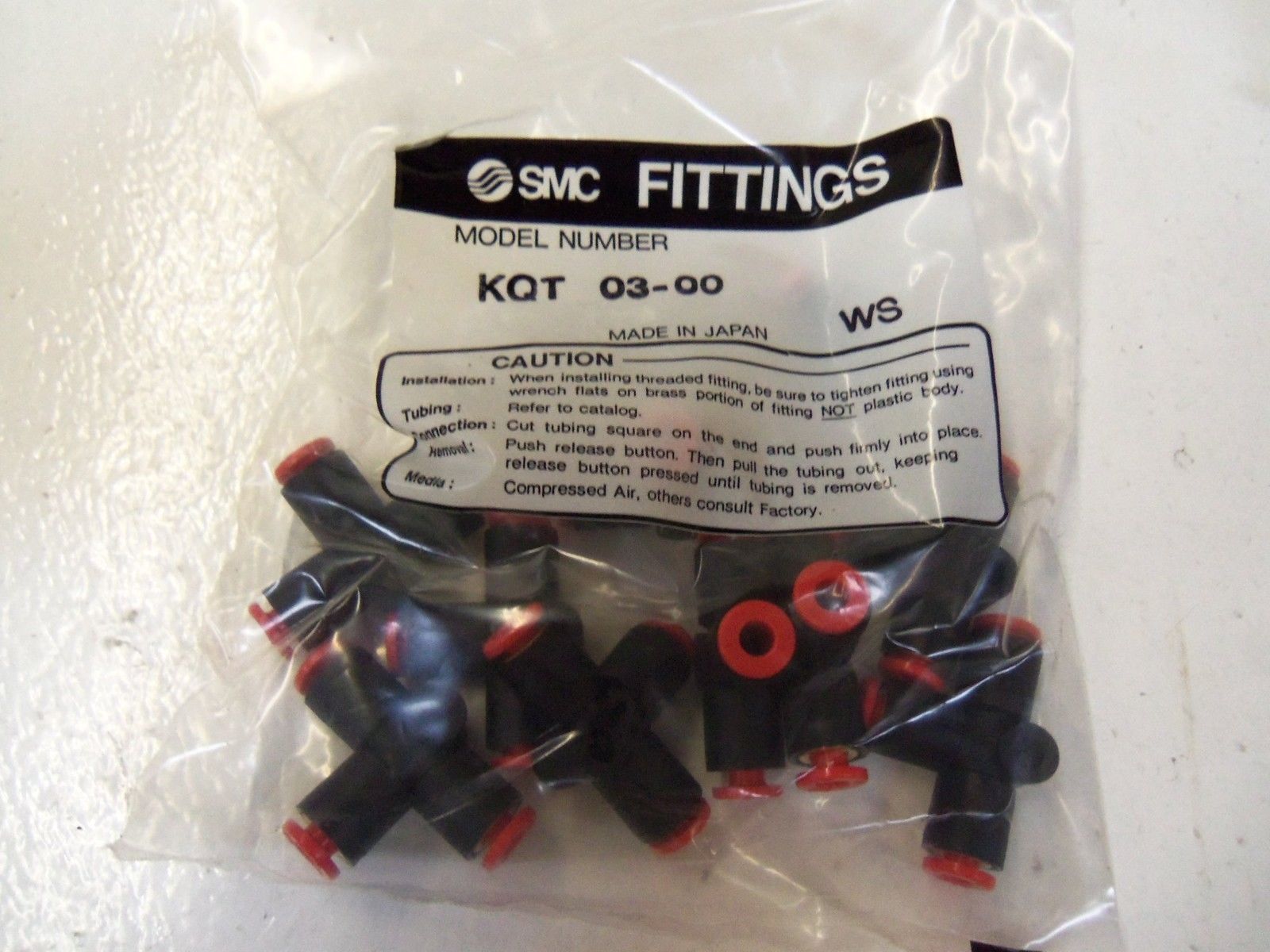 LOT OF 50 SMC KQT03-00 *NEW IN BOX*