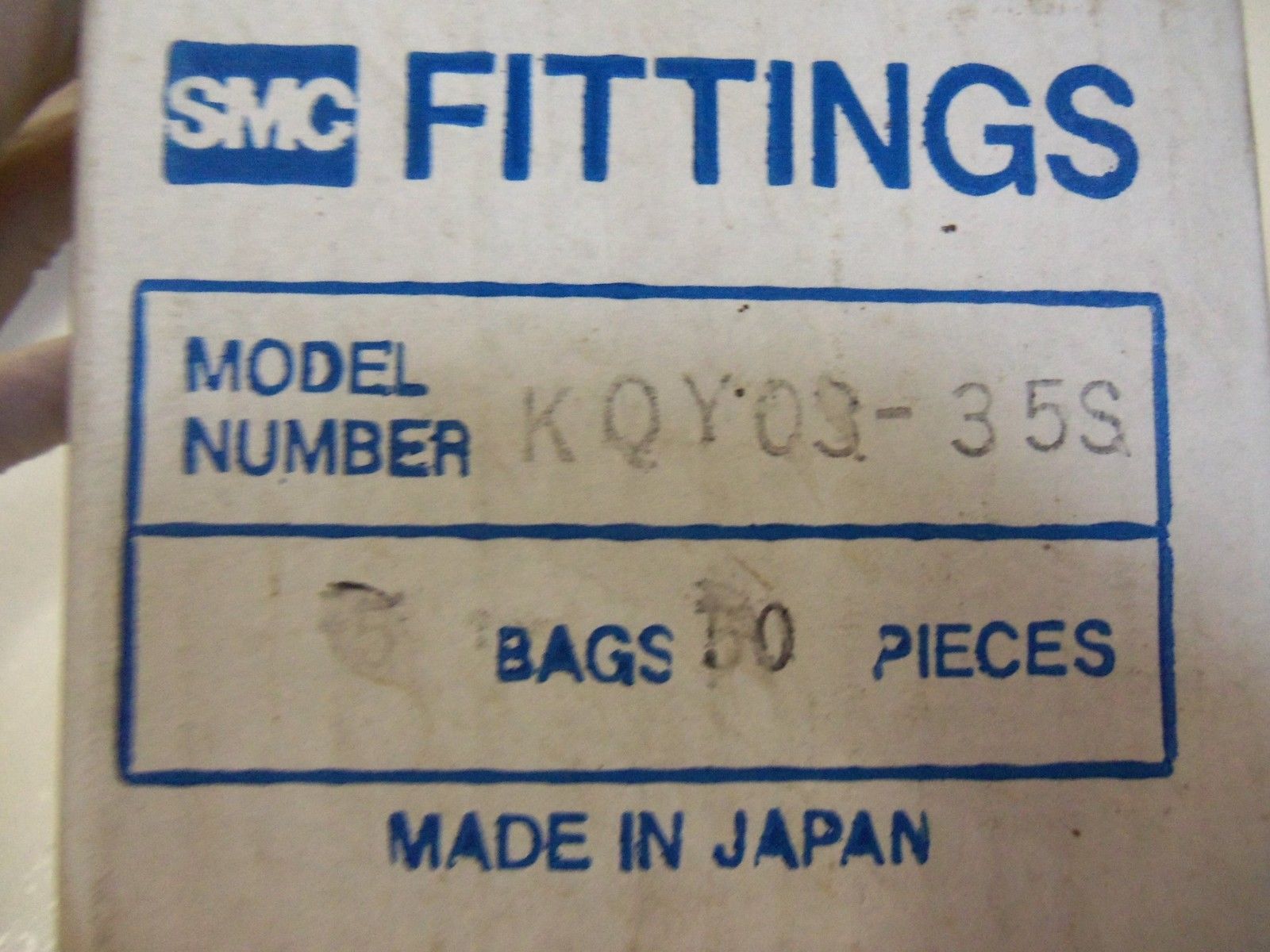 LOT OF 50 SMC KQY03-35S * NEW IN BOX *