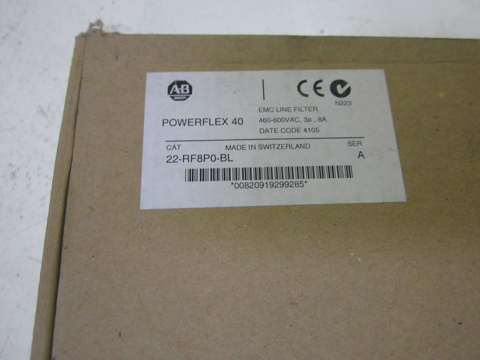 LOT OF 5 ALLEN BRADLEY 22-RF8PO-BL SER.A *NEW IN BOX*