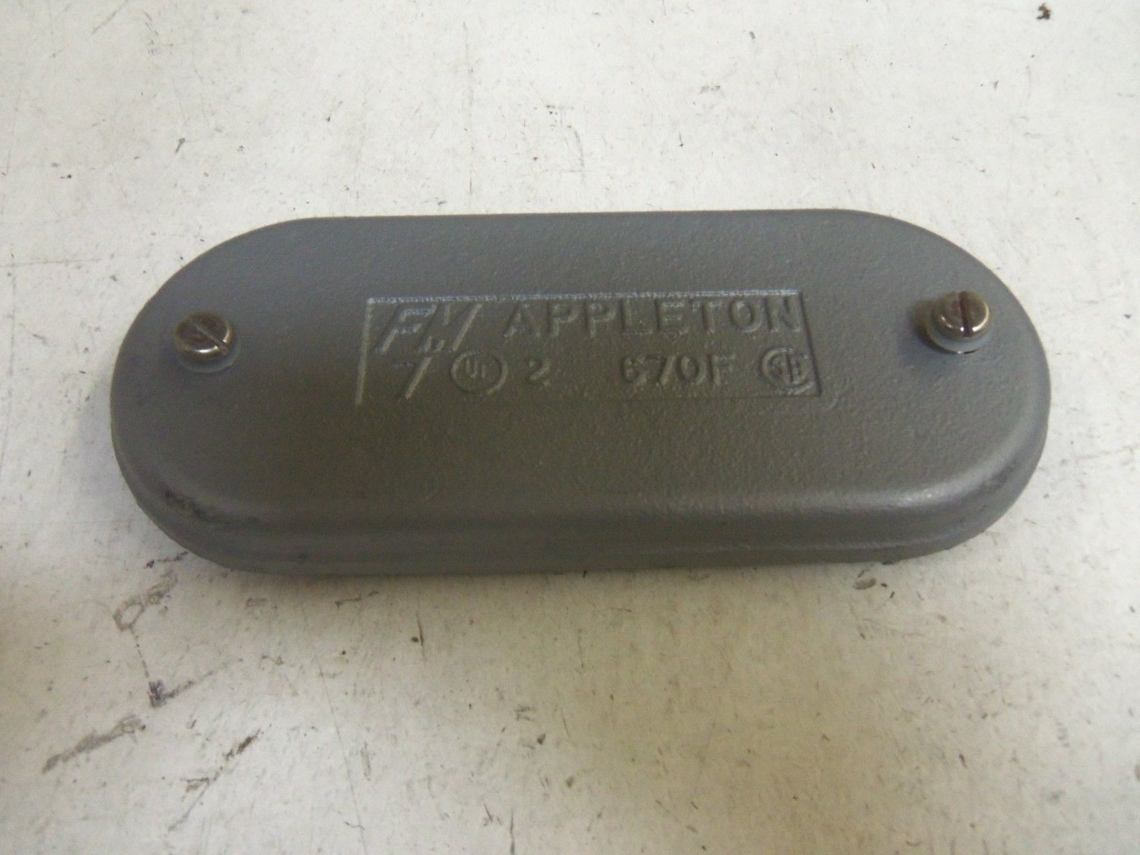 LOT OF 5 APPLETON 670FG CONDUIT LID *NEW IN BOX*