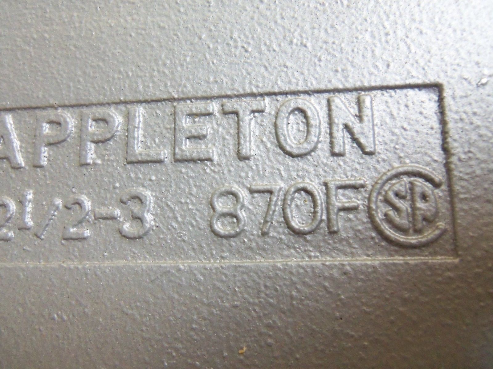 LOT OF 5 APPLETON 870FG CONDUIT *NEW IN BOX*