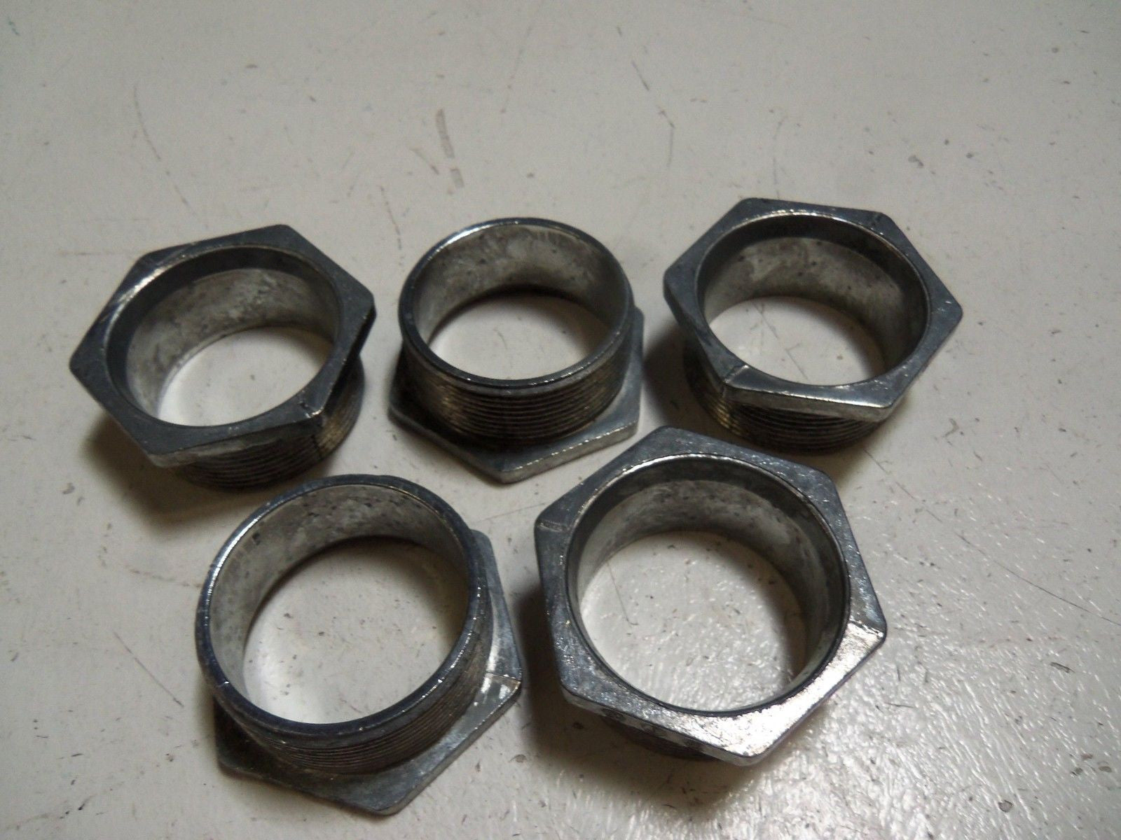 LOT OF 5 BRIDGEPORT 1107-DC CONDUIT NIPPLE *NEW IN BOX*