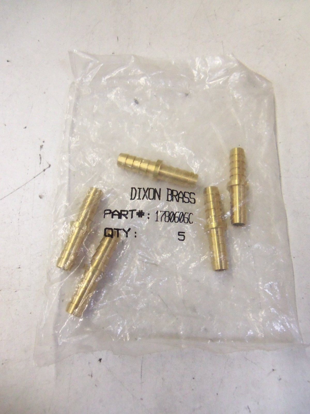 LOT OF 5 DIXON BRASS 1780606C *NEW IN BAG*