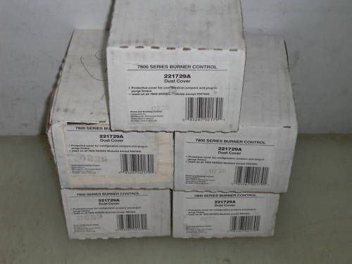 LOT OF 5 HONEYWELL DUST COVERS 221729A *NEW IN BOX*