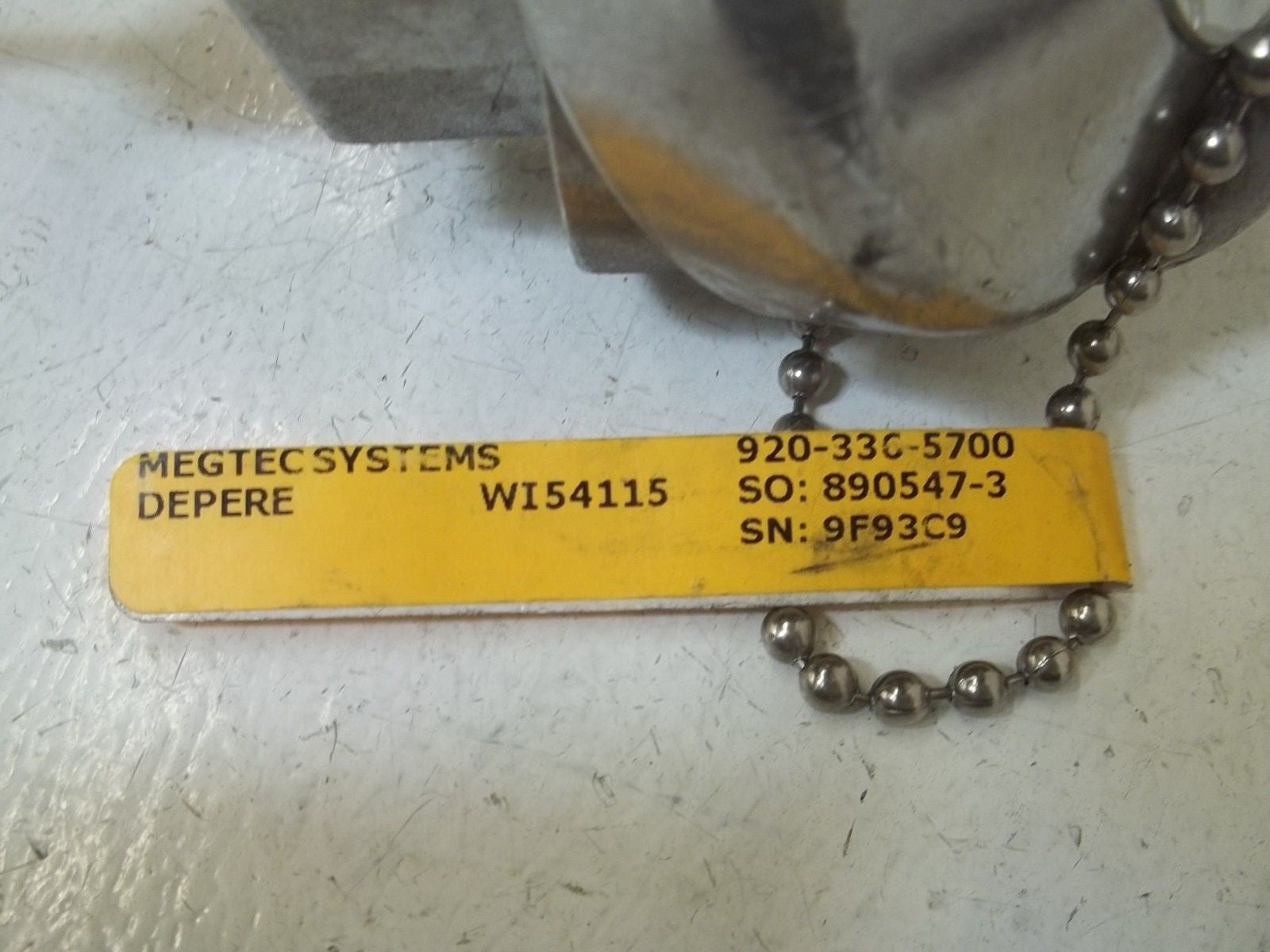LOT OF 5 MEGTEC SYSTEMS WI54114 *USED*