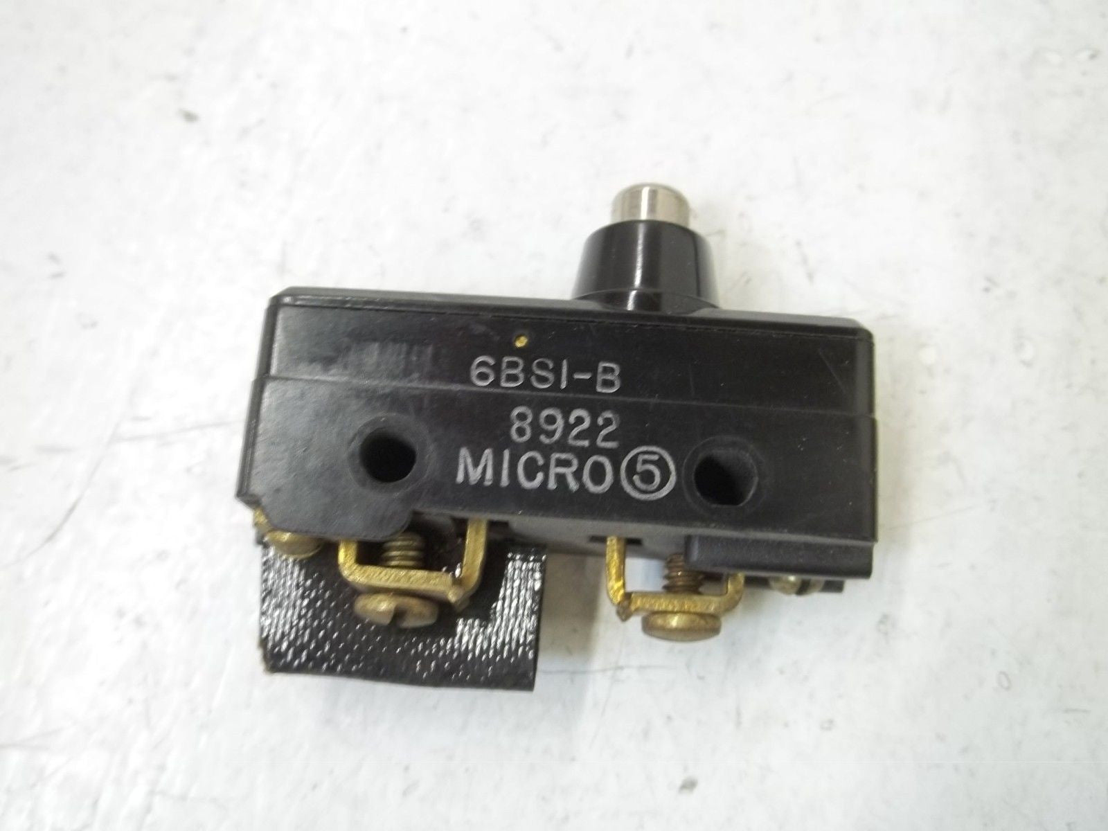 LOT OF 5 MICROSWITCH 6BS1-B LIMIT SWITCH *USED*