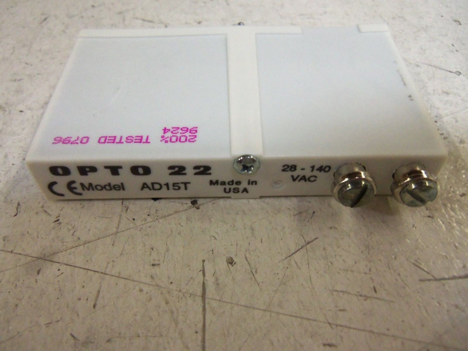 LOT OF 5 OPTO 22 AD15T *NEW*