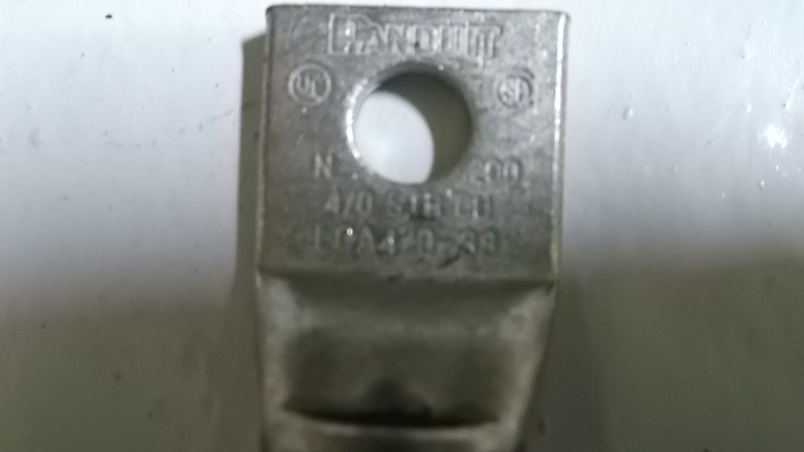 LOT OF 5 PANDUIT LUGS LCA4/0-38 *NEW NO BOX*