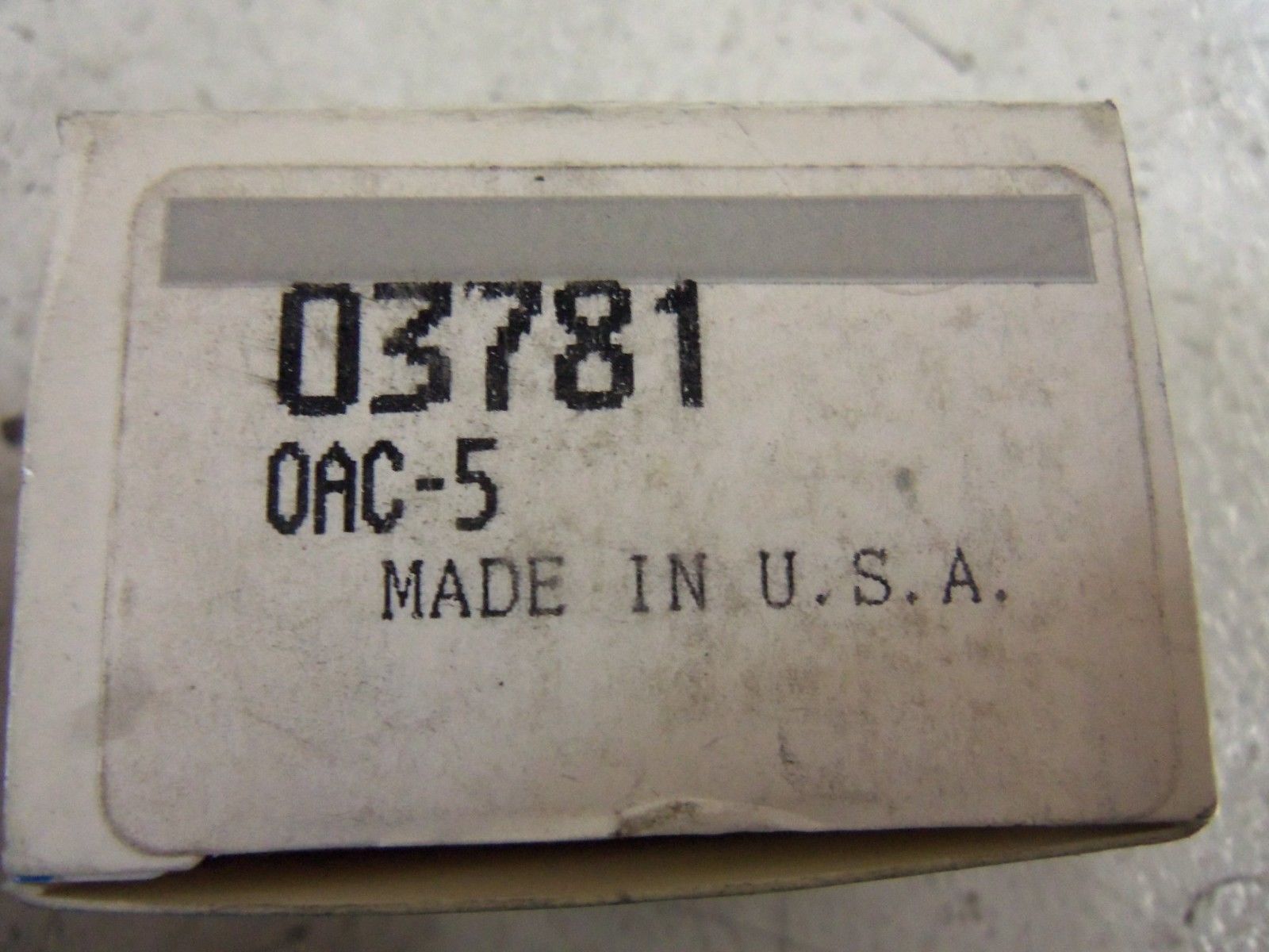 POTTER & BRUMFIELD OAC-5 I/O MODULE *NEW IN BOX*