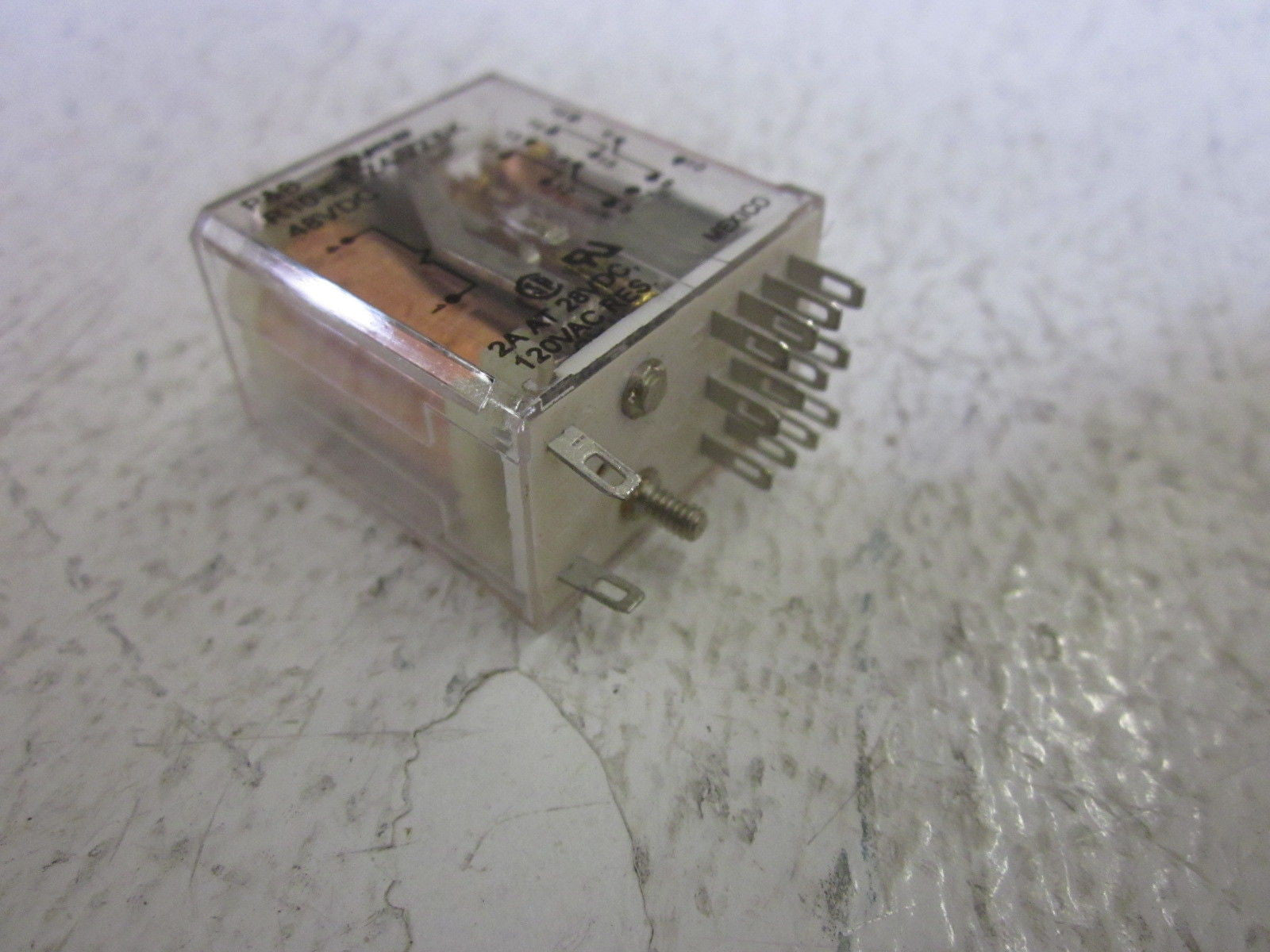 POTTER & BRUMFIELD R10-E1-X4-V2.5K RELAY 48VDC *USED*