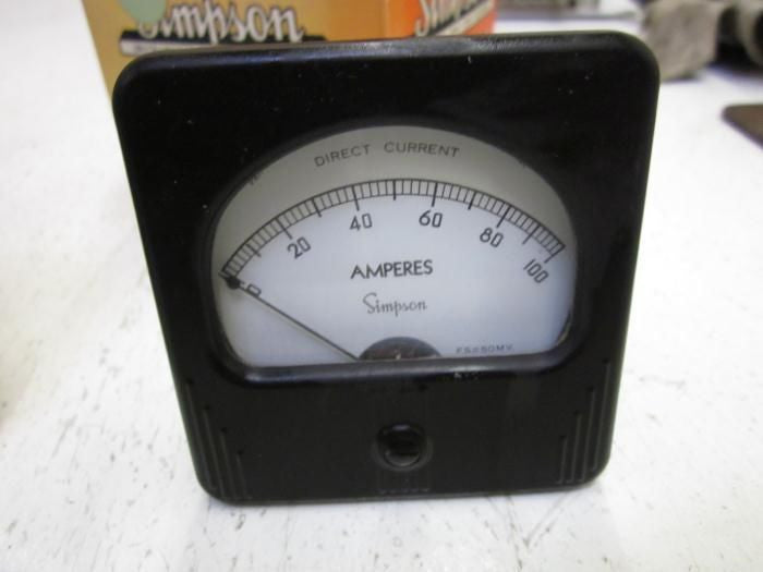 SIMPSON 27-00380 PANEL METER *NEW IN BOX*