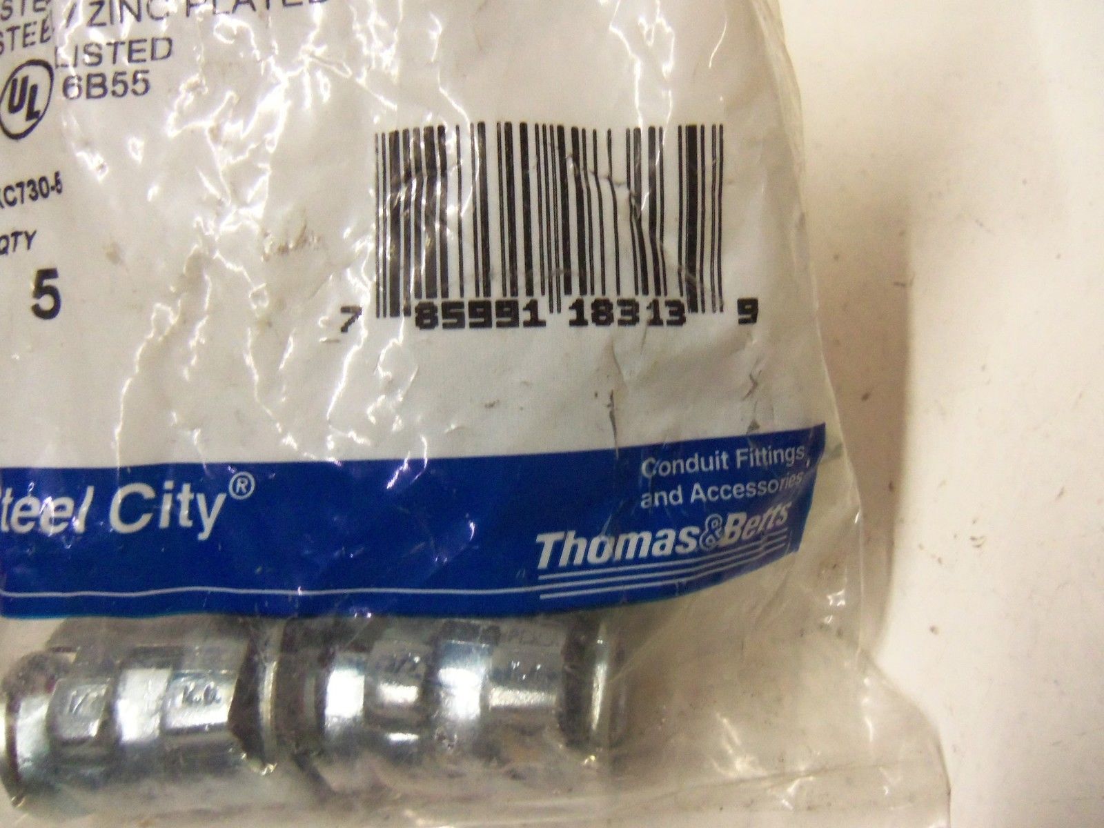 LOT OF 5 THOMAS & BETTS XC730-5 *NEW IN FACTORY BAG*