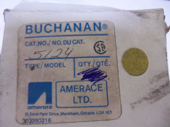 LOT OF 63 BUCHANAN 5124 *NEW IN BOX*