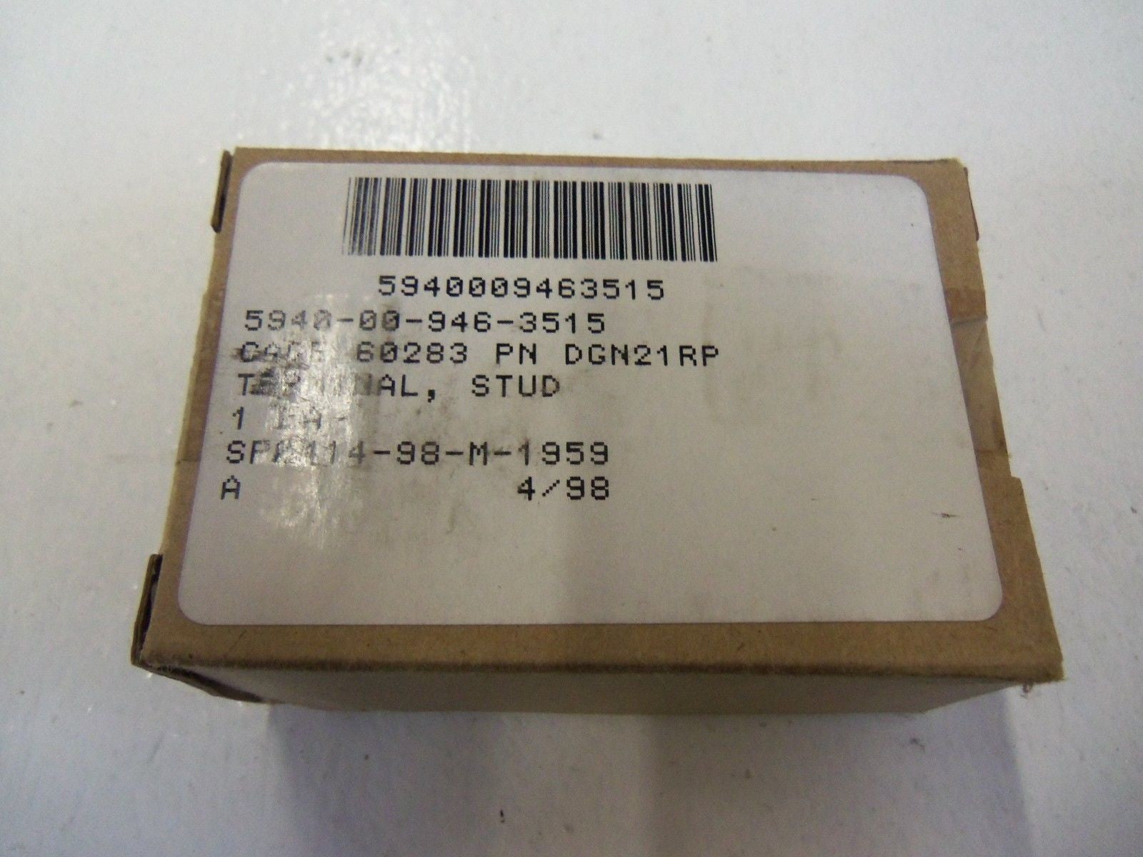 LOT OF 65 COPPER BINDING POST DGN21RP *NEW IN BOX*